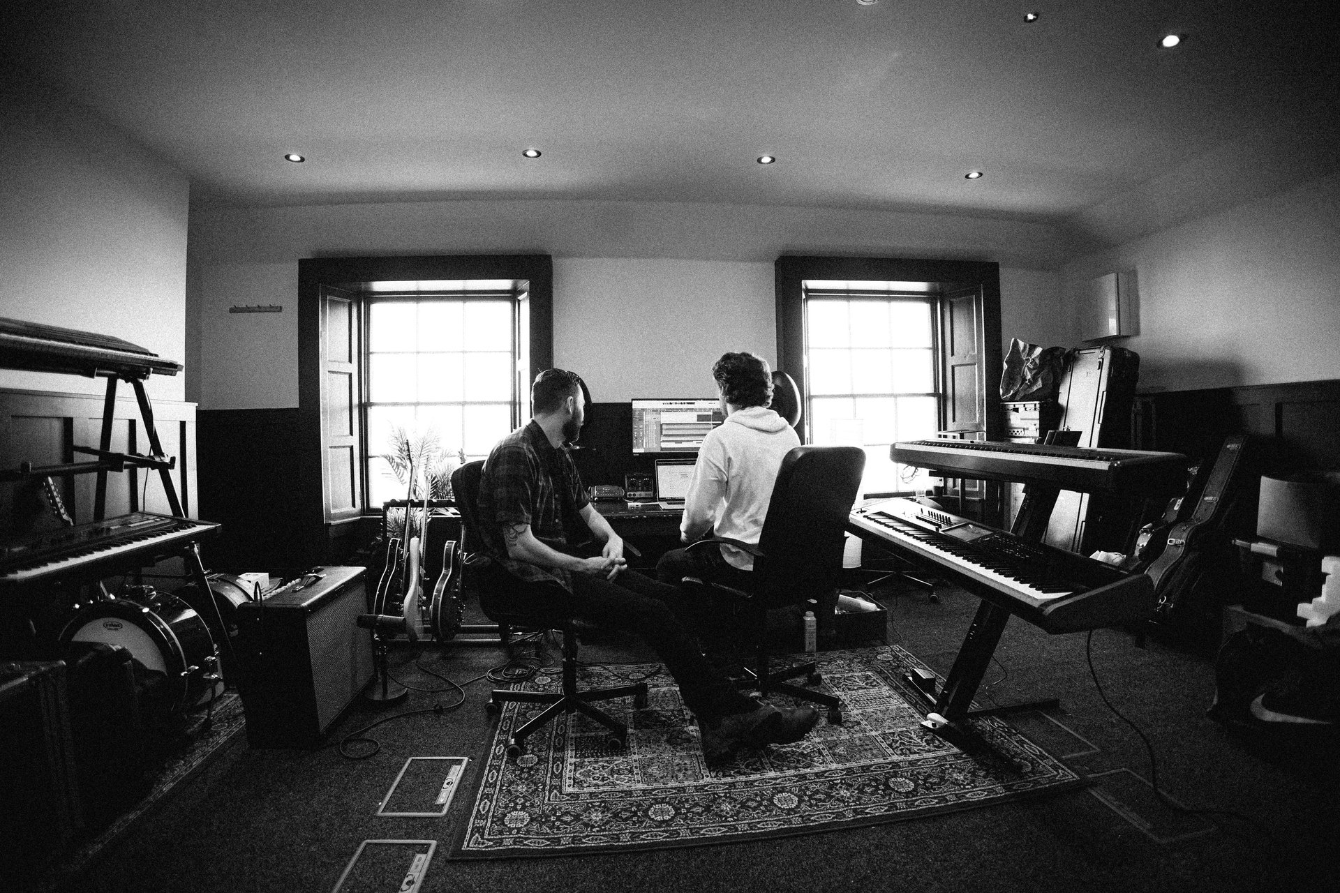 Somewhere North - Music Studio Photoshoot - Ireland, 2024_004