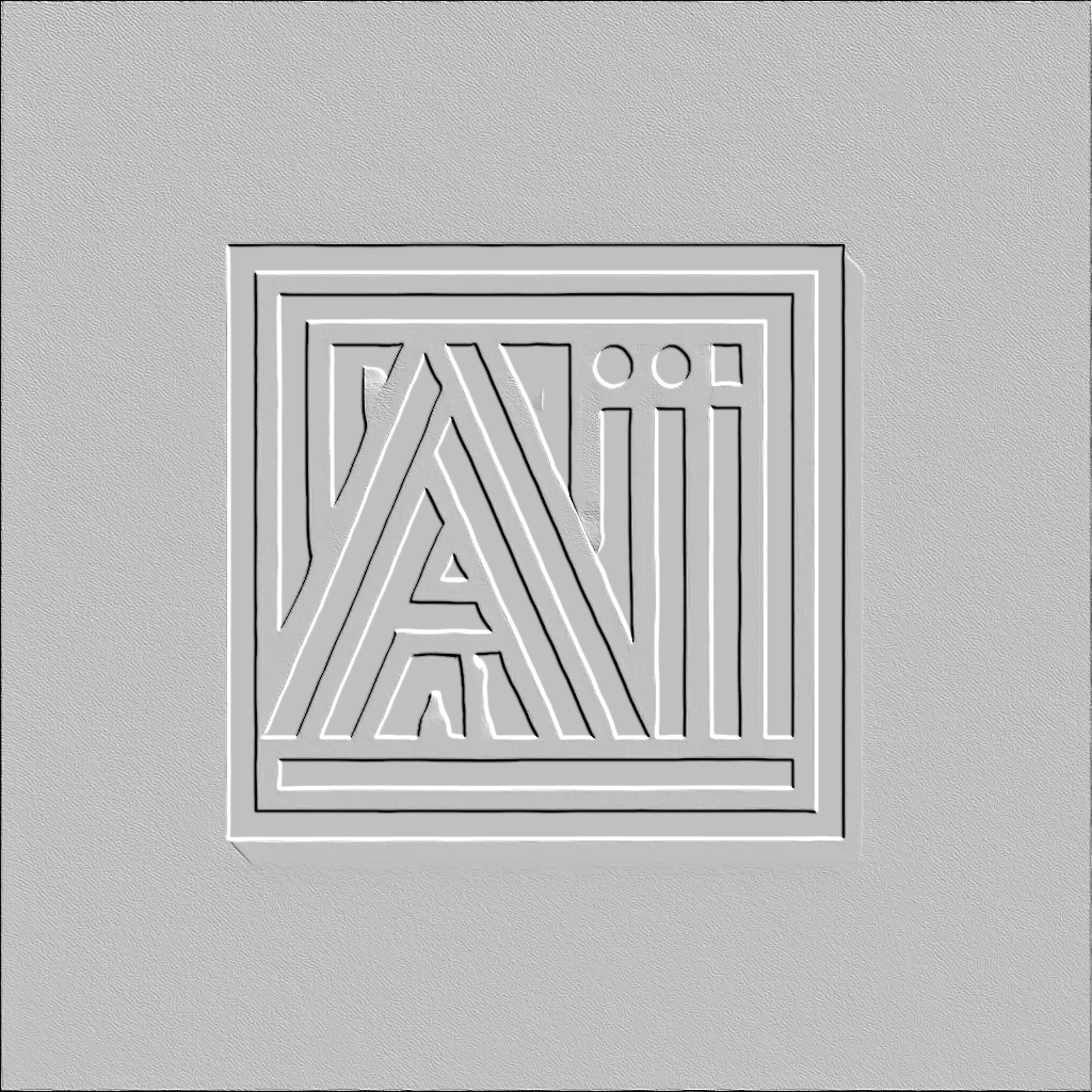 an abstract photo of a curved building with a blue sky in the background