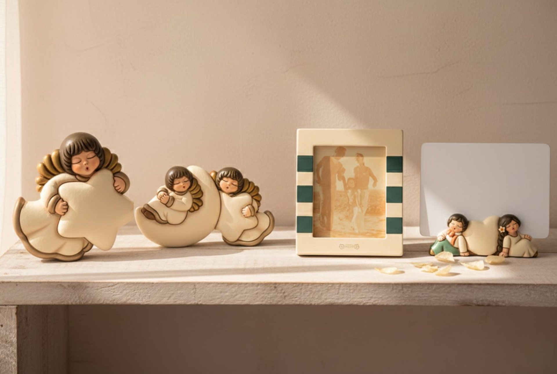 an abstract photo of a curved building with a blue sky in the background