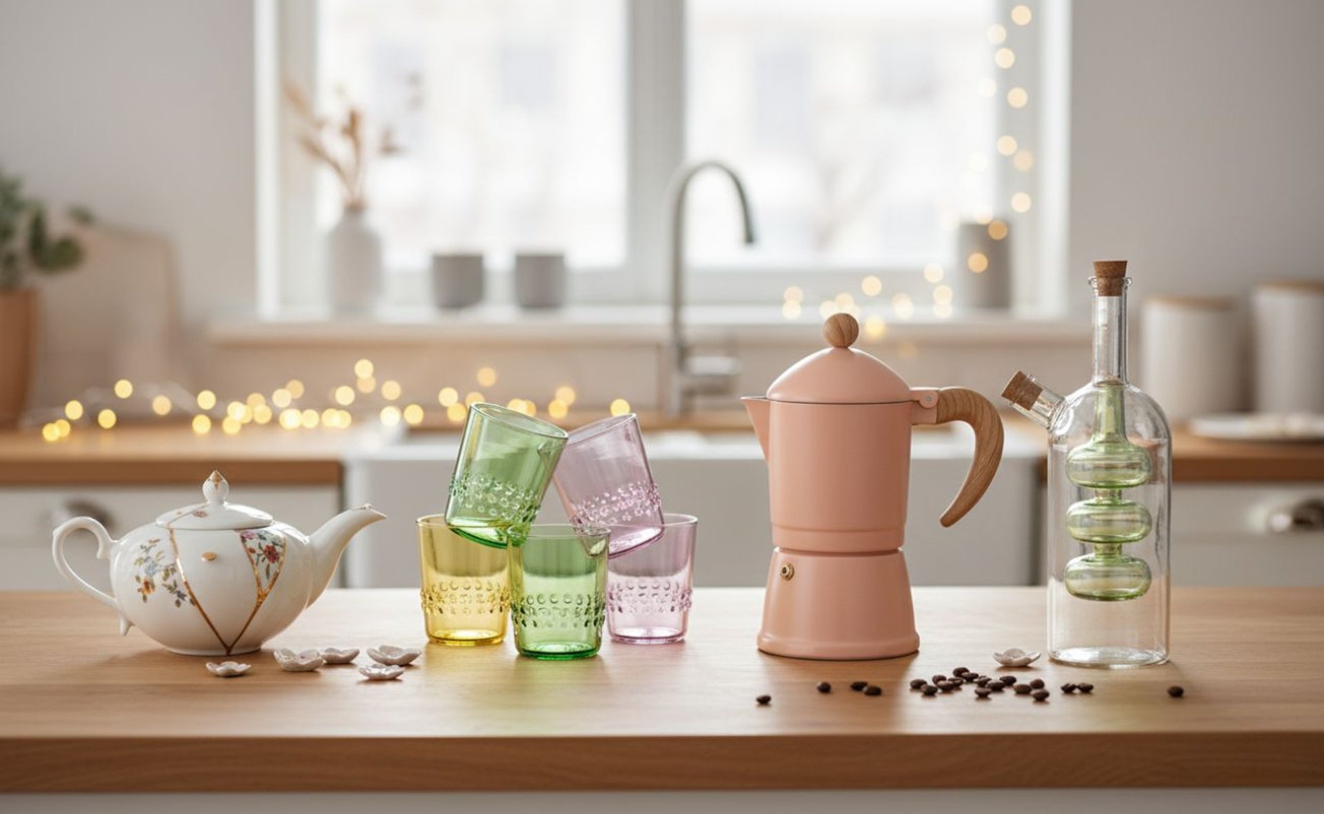 an abstract photo of a curved building with a blue sky in the background