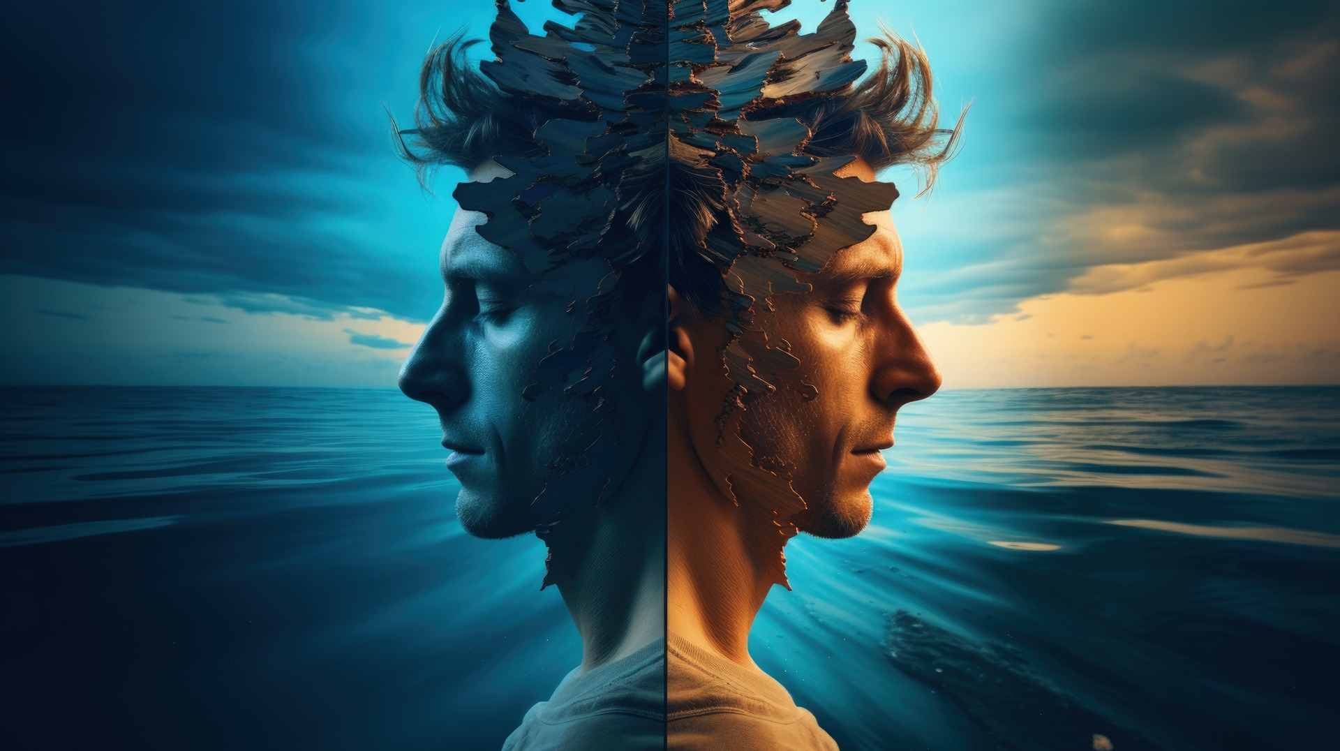 black and brown leather padded tub sofa