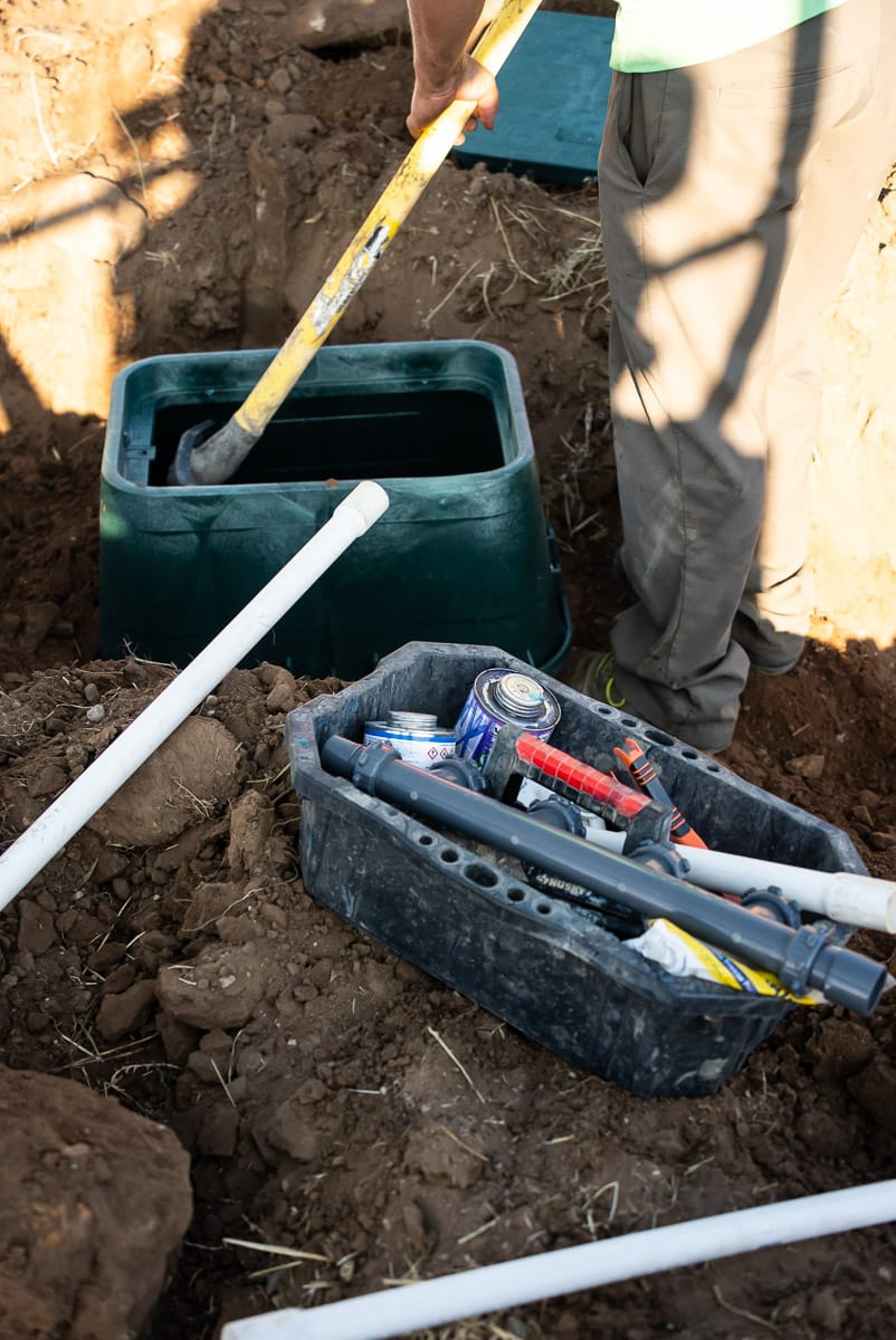 an abstract photo of a curved building with a blue sky in the background