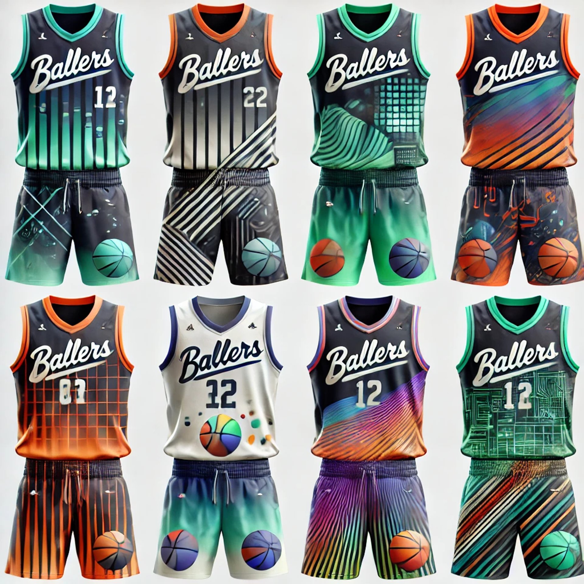 an abstract photo of a curved building with a blue sky in the background