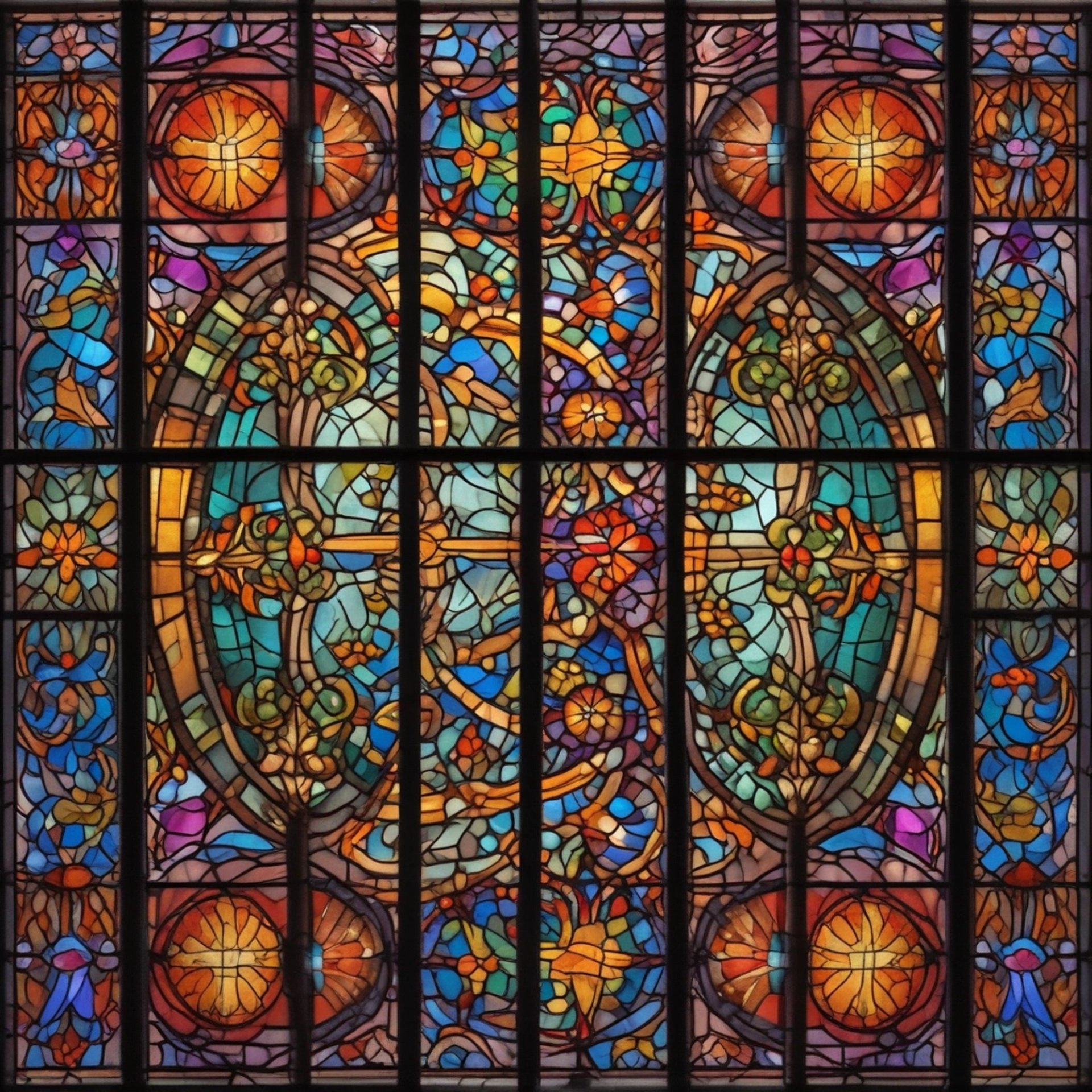 an abstract photo of a curved building with a blue sky in the background