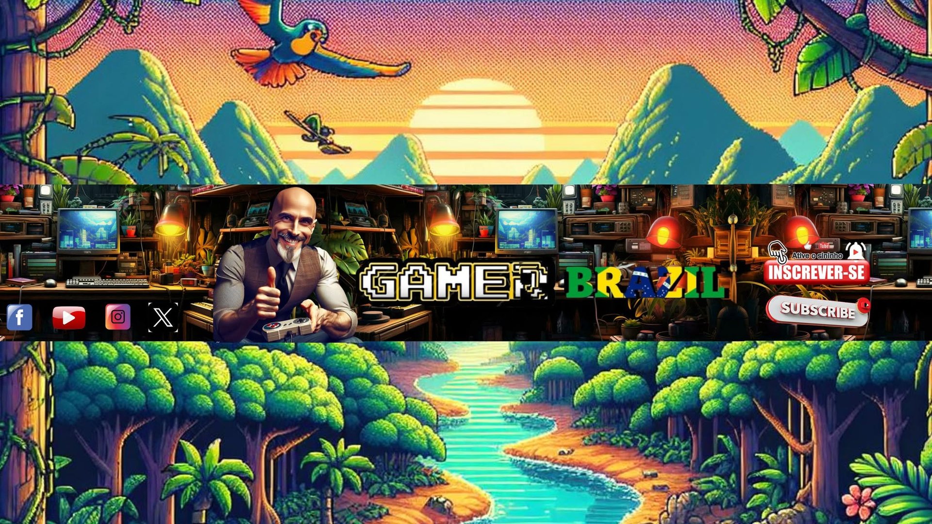 Vangames Brazil Logo Presents