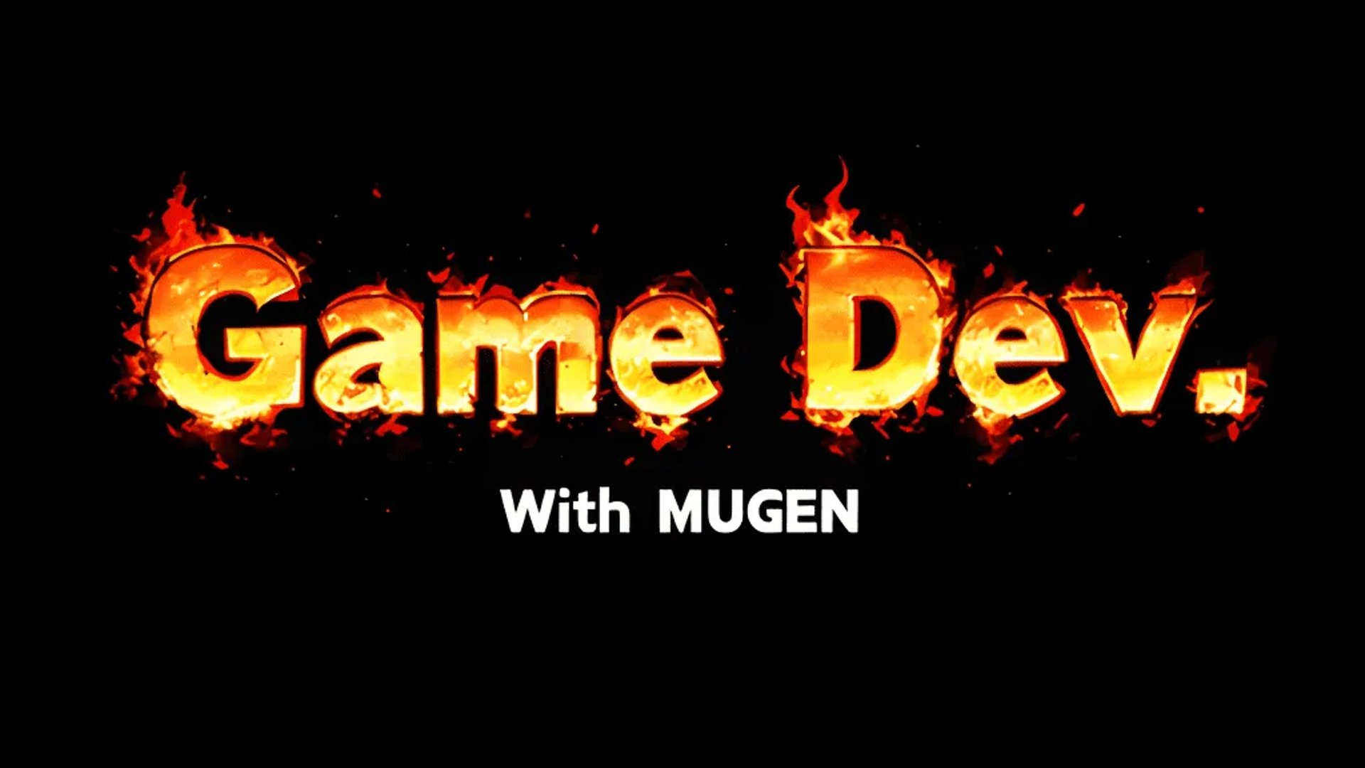 Metallic text that reads 'Game Dev OpenBoR' on a dark background with purple highlights, emphasizing a game development platf