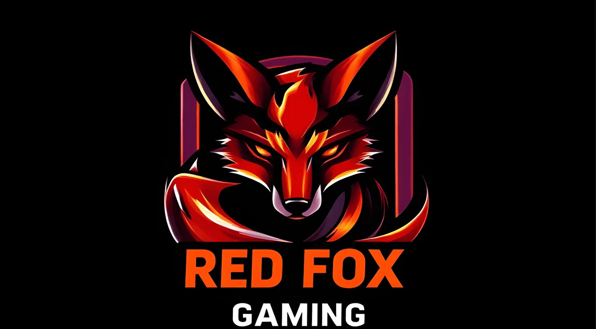 red brilliant fox gaming logo