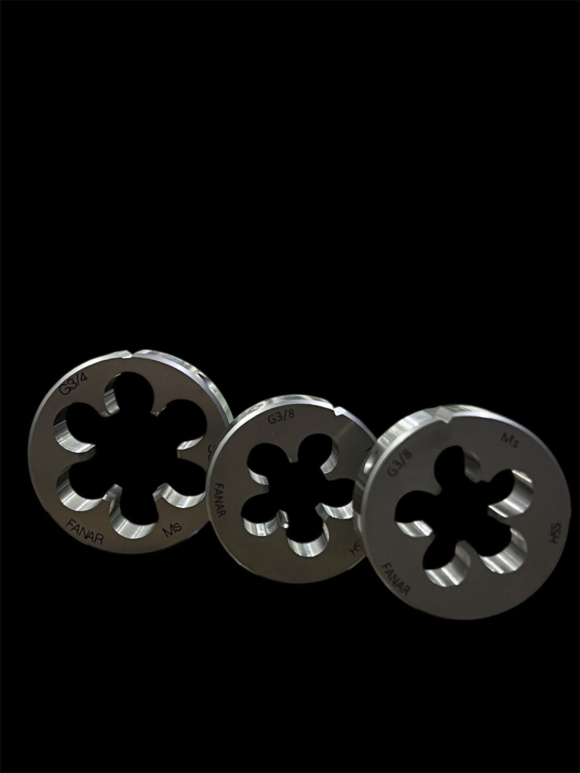 an abstract photo of a curved building with a blue sky in the background