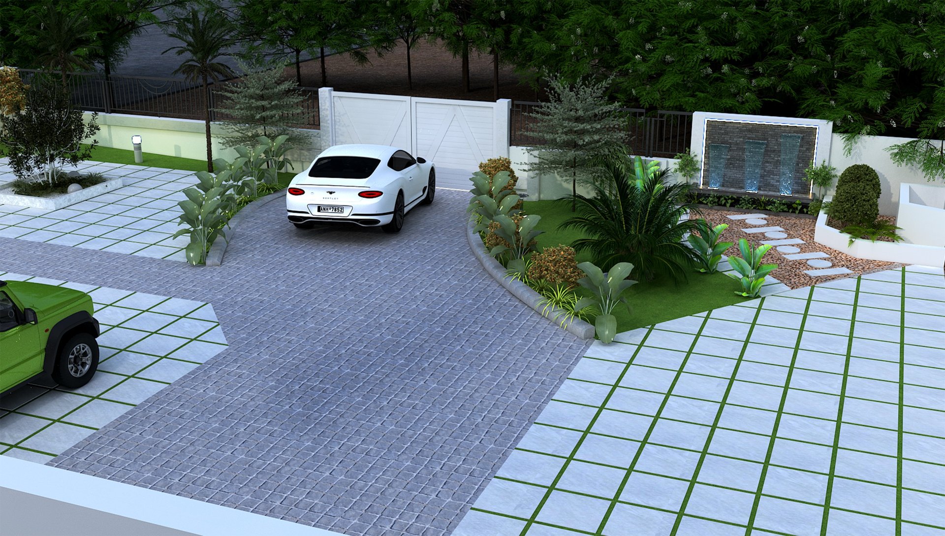 purple-petaled flowers growing at the mountain during sunrise