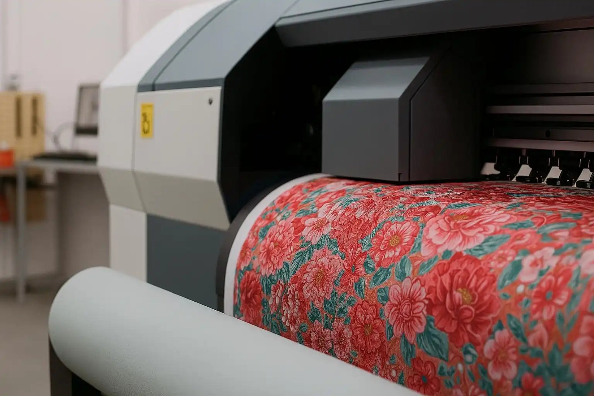 Με ύφασμα να τυπώνεται σε floral ή γεωμετρικό σχέδιο, καθαρά και ζωντανά