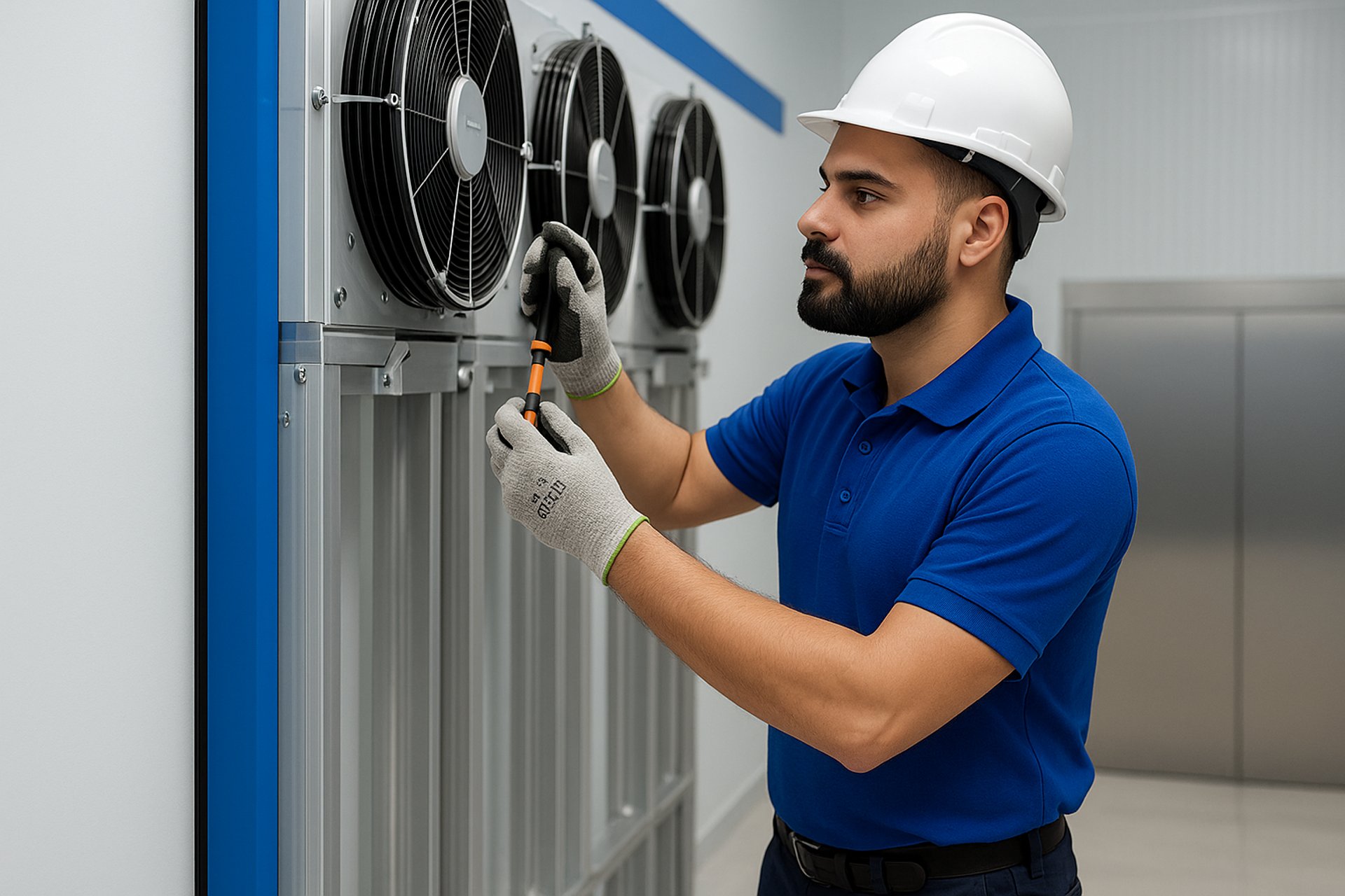a cat sitting on the floor of a store