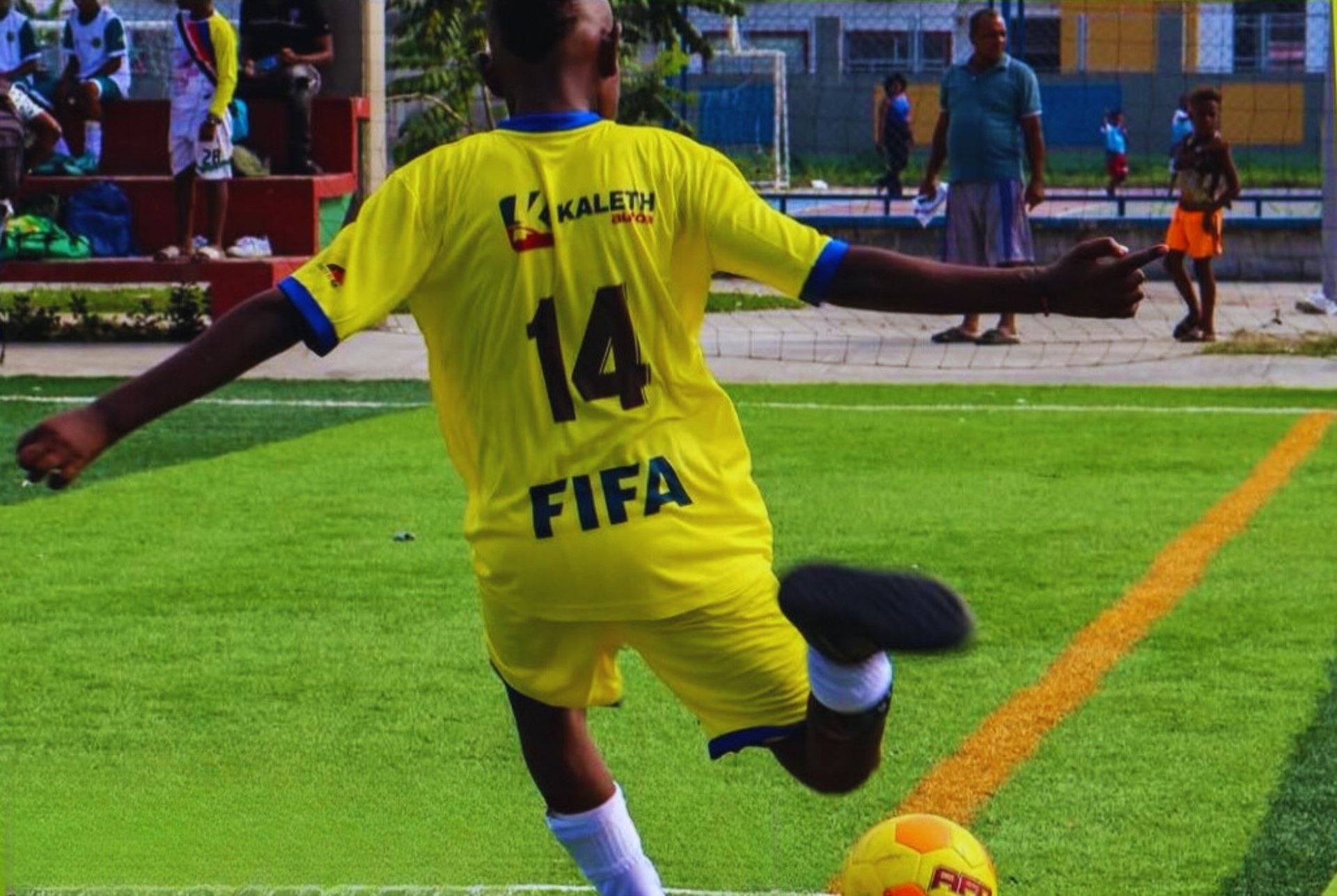 black blue and yellow textile