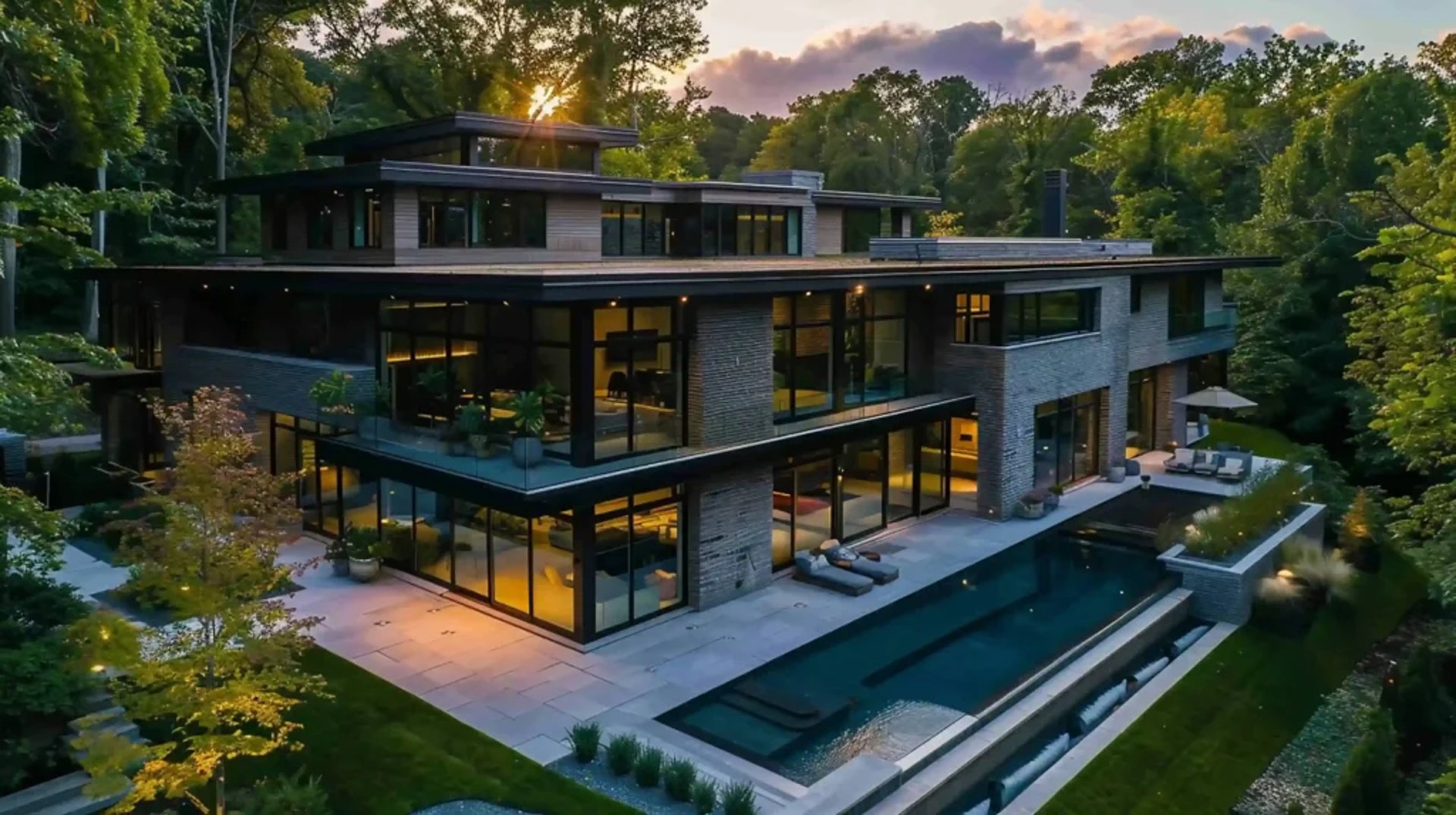 black and brown leather padded tub sofa