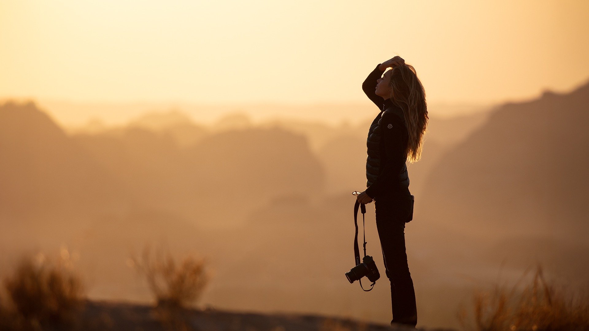 mountain range under blue sky