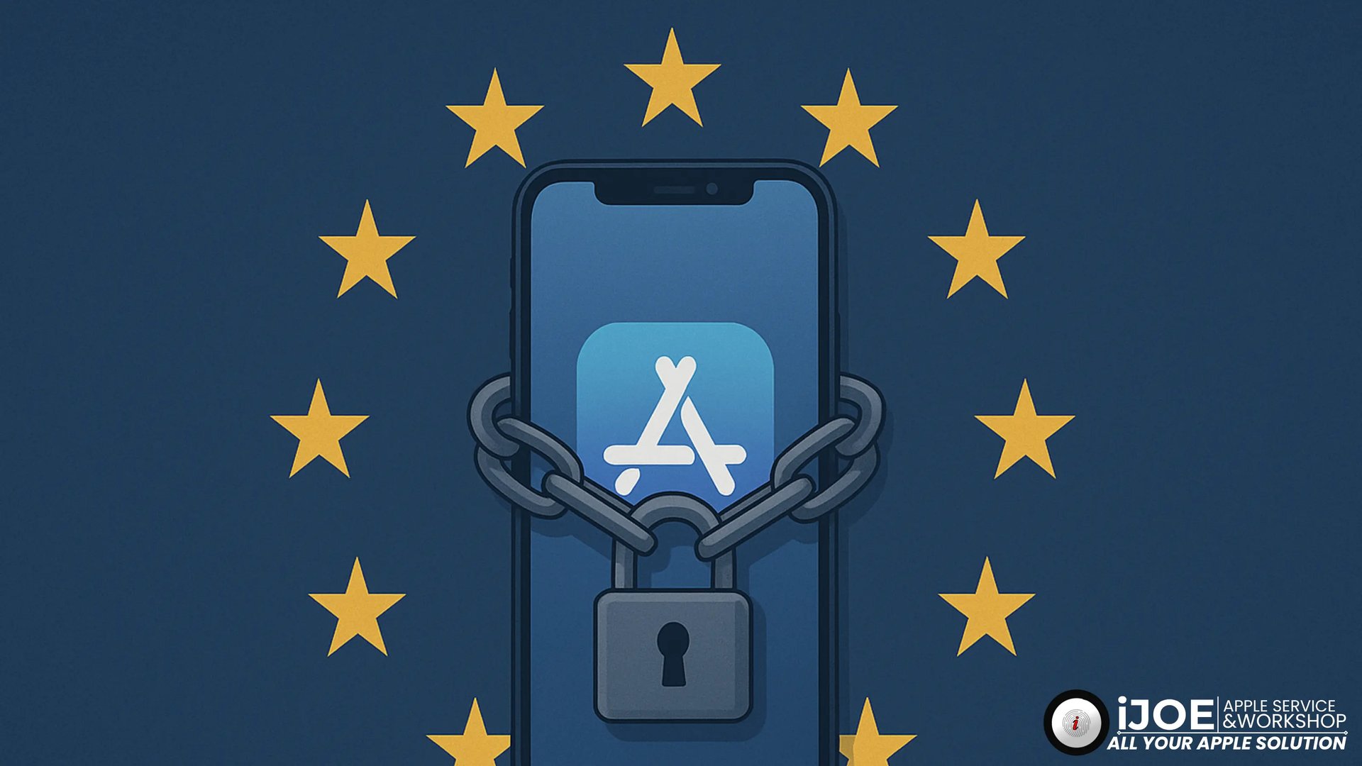 Ini adalah gambar dari Artikel iJOE - Apple Service Surabaya yang berjudul : Kekangan Uni Eropa pada Apple