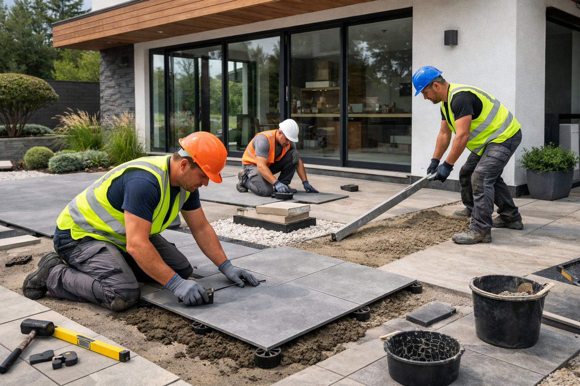 black flat screen tv mounted on white wall
