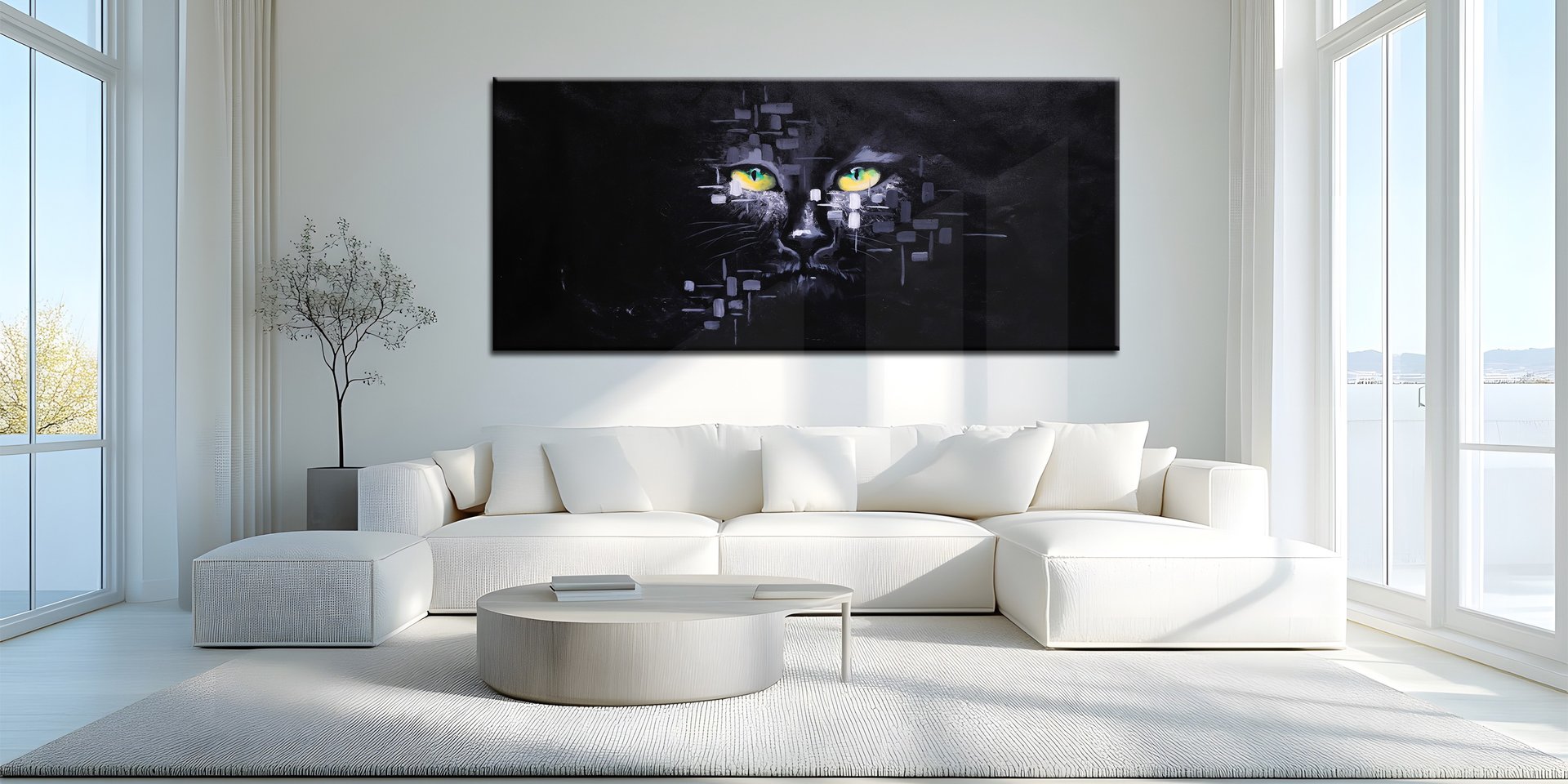 black and white bed linen