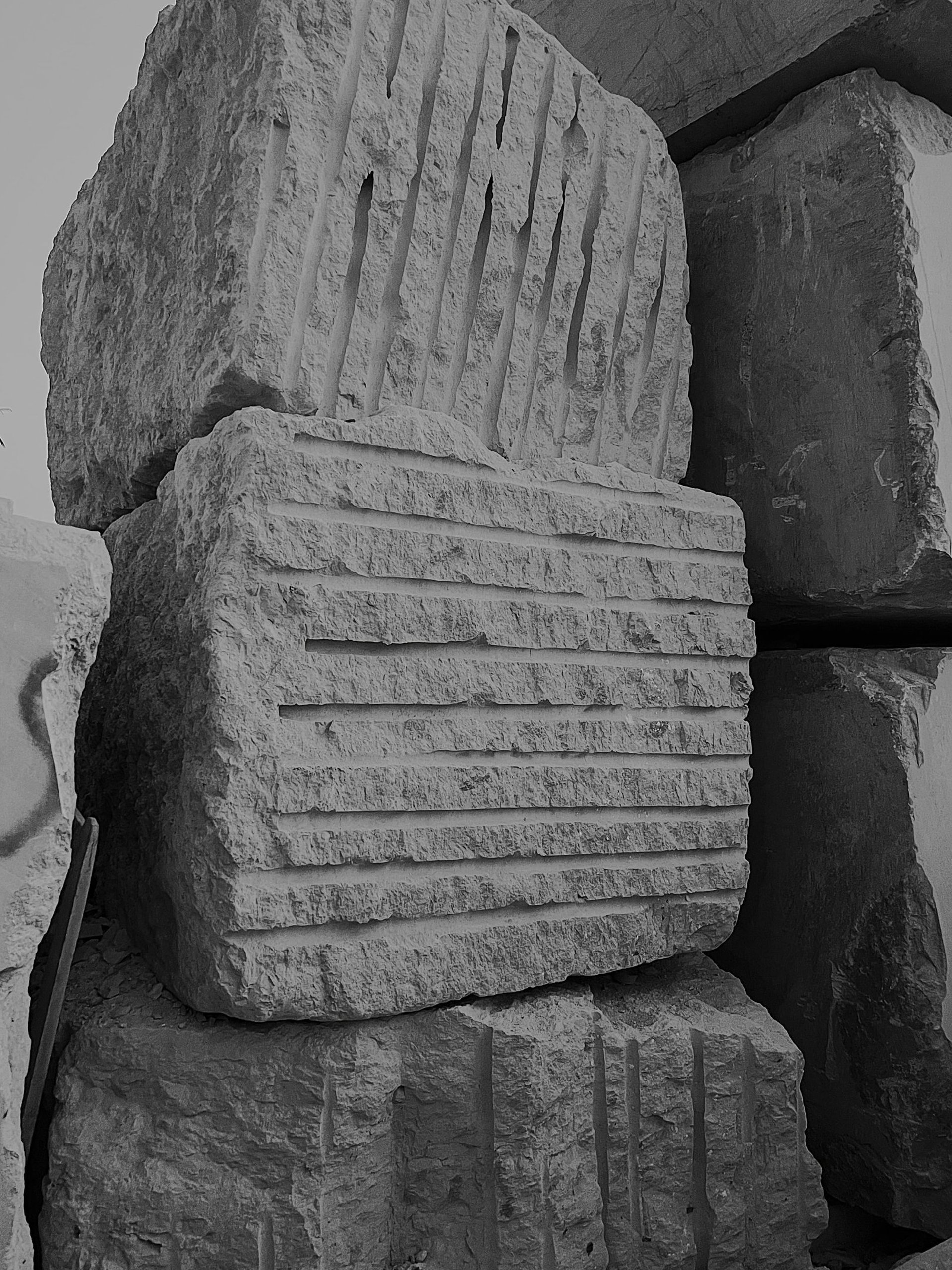 a close up of a black marble surface