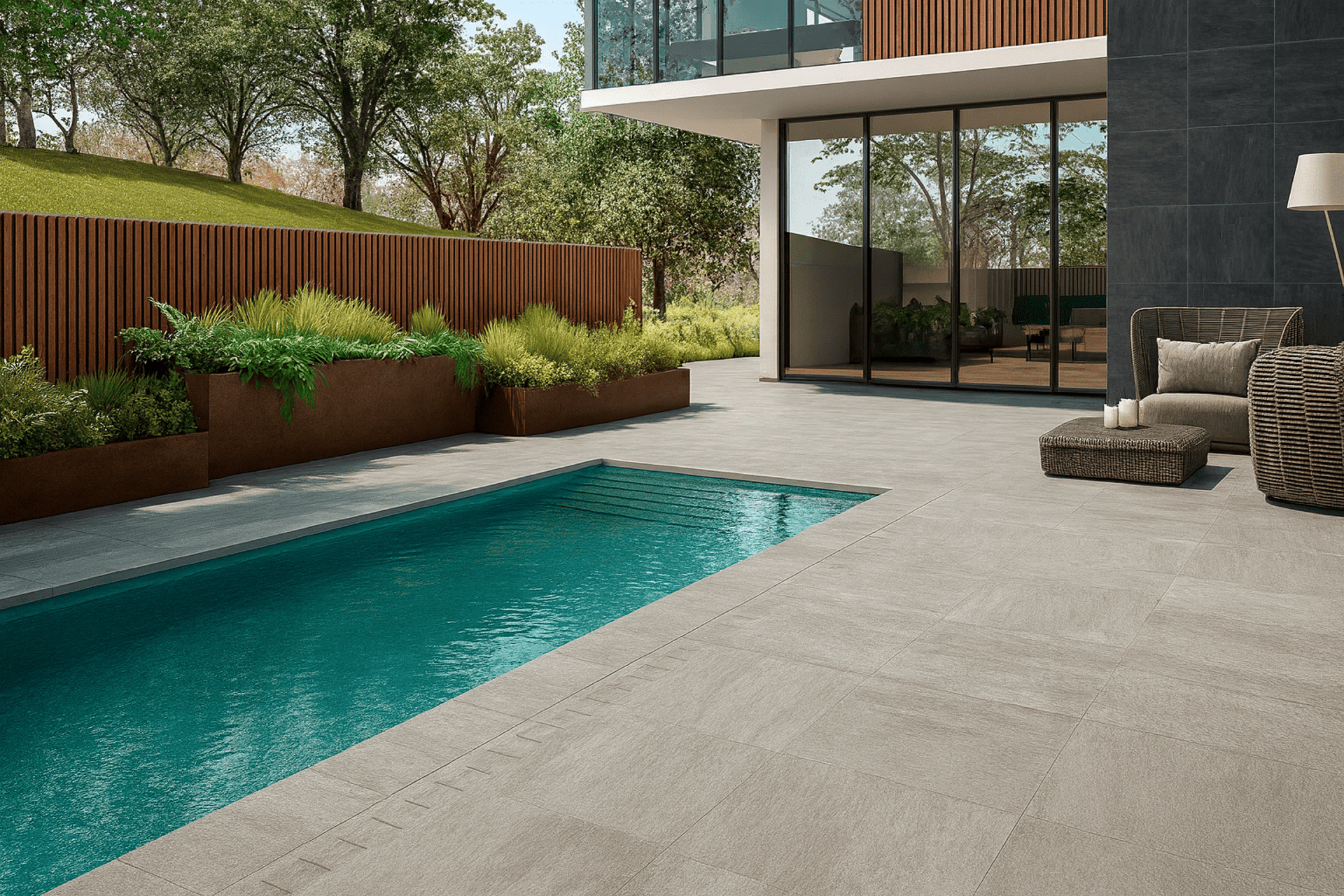 black and brown leather padded tub sofa