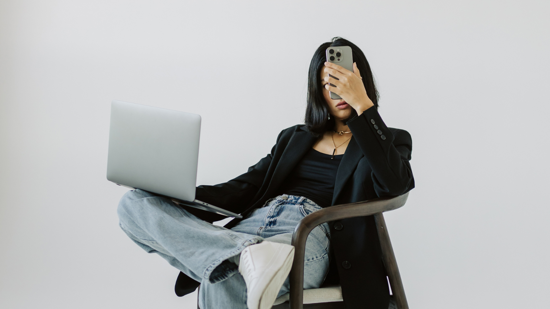 black and brown leather padded tub sofa