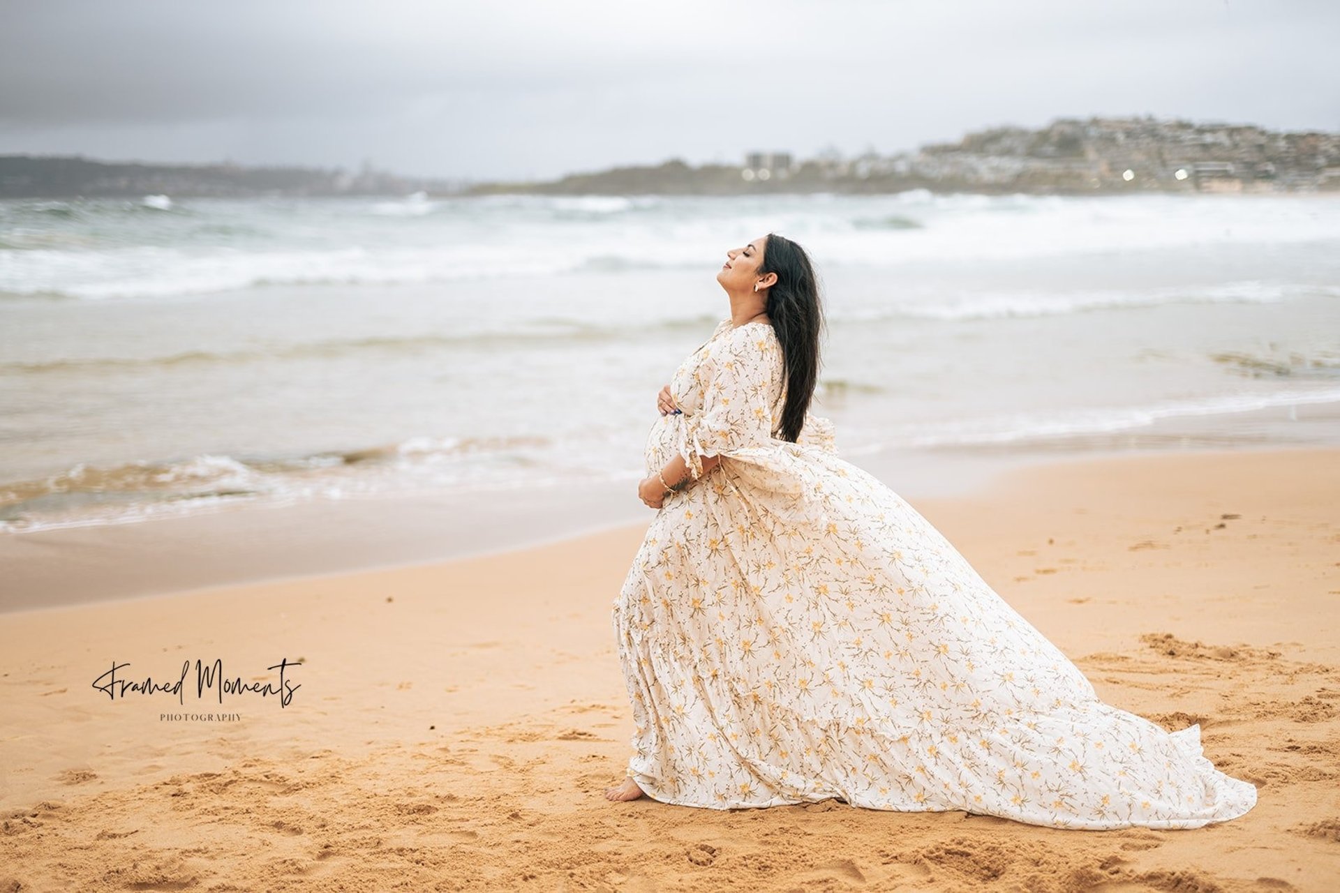 an abstract photo of a curved building with a blue sky in the background