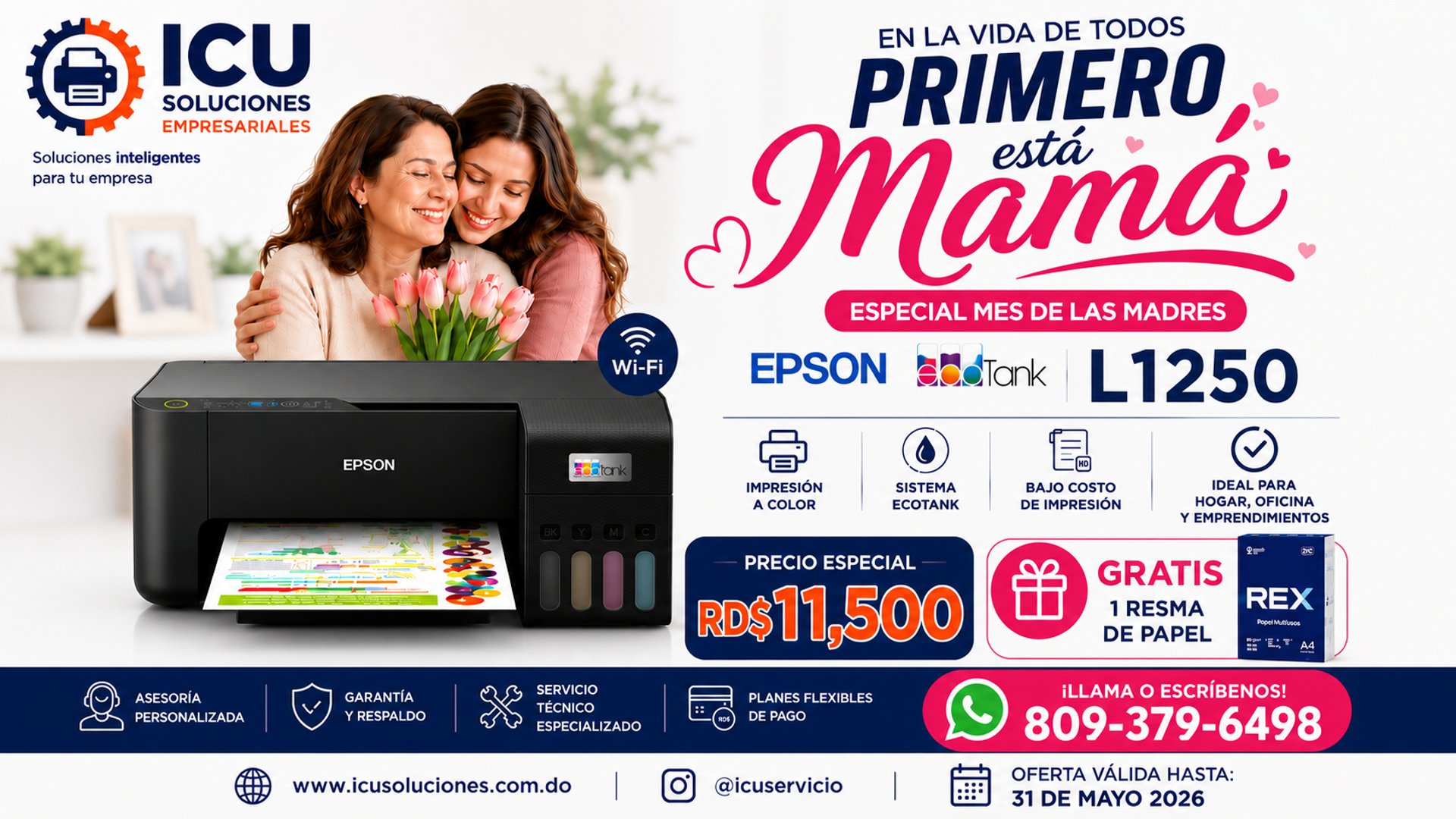 Impresora para el dia de las madres