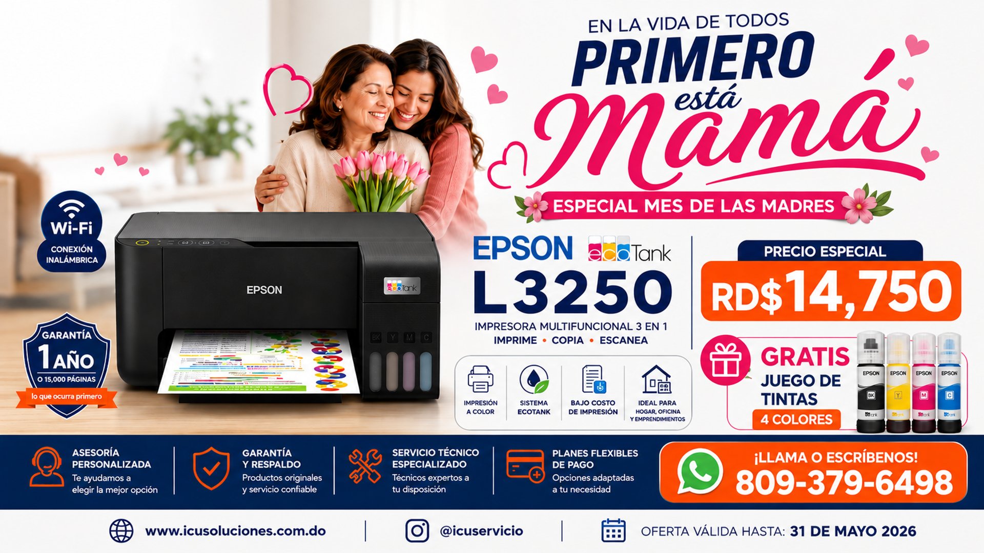 IMPRESORA PARA REGALAR A MAMA