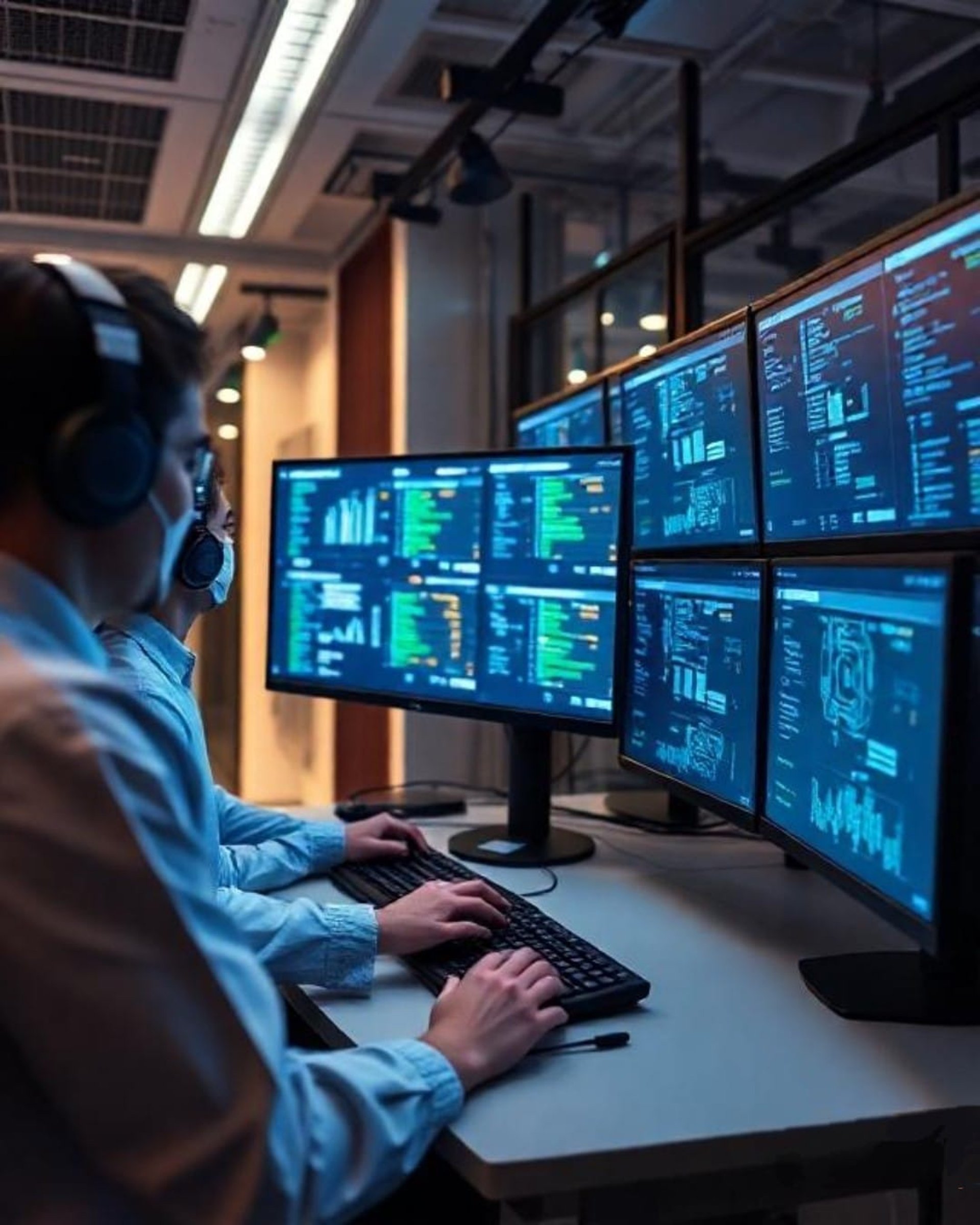 gray computer monitor