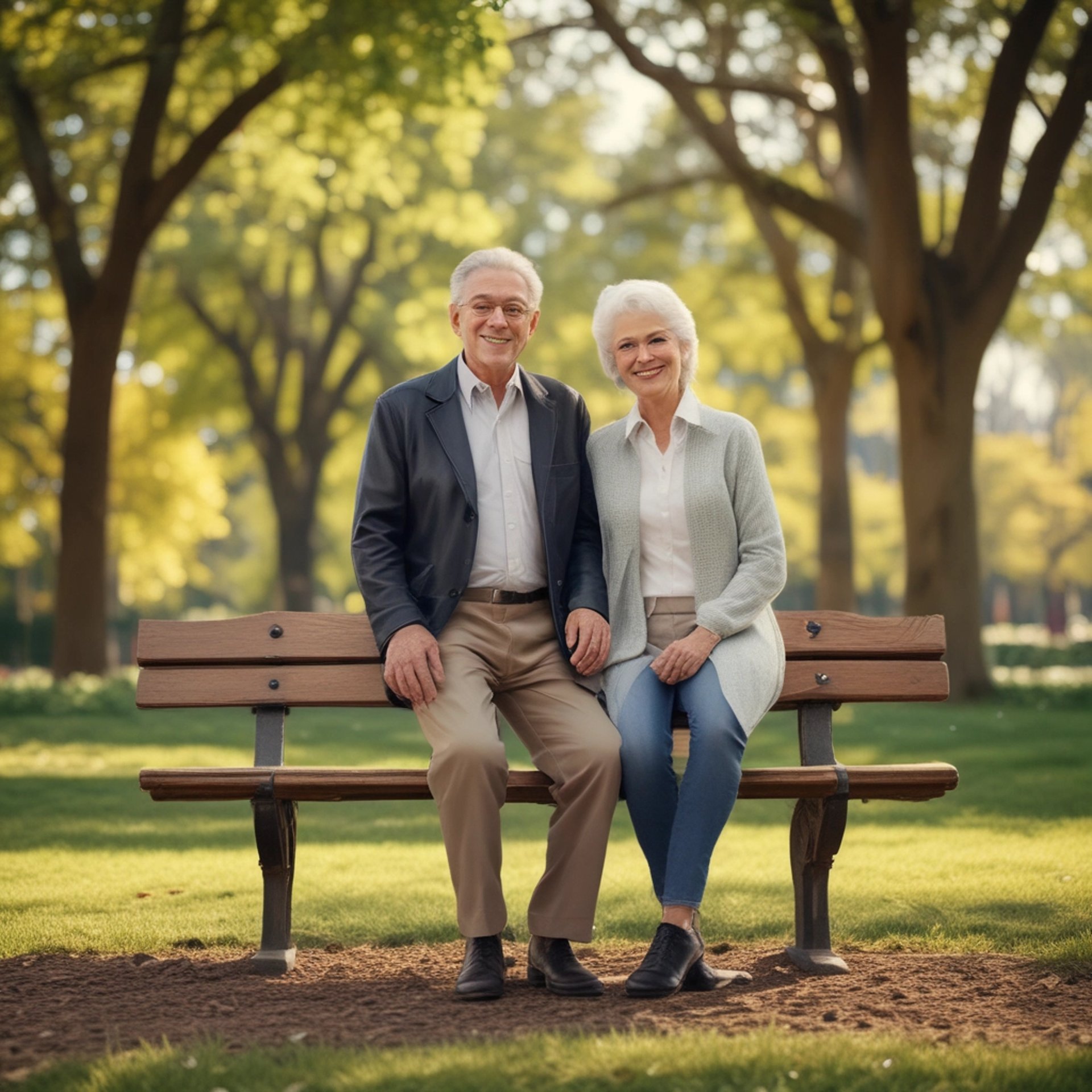 two person standing on cliff
