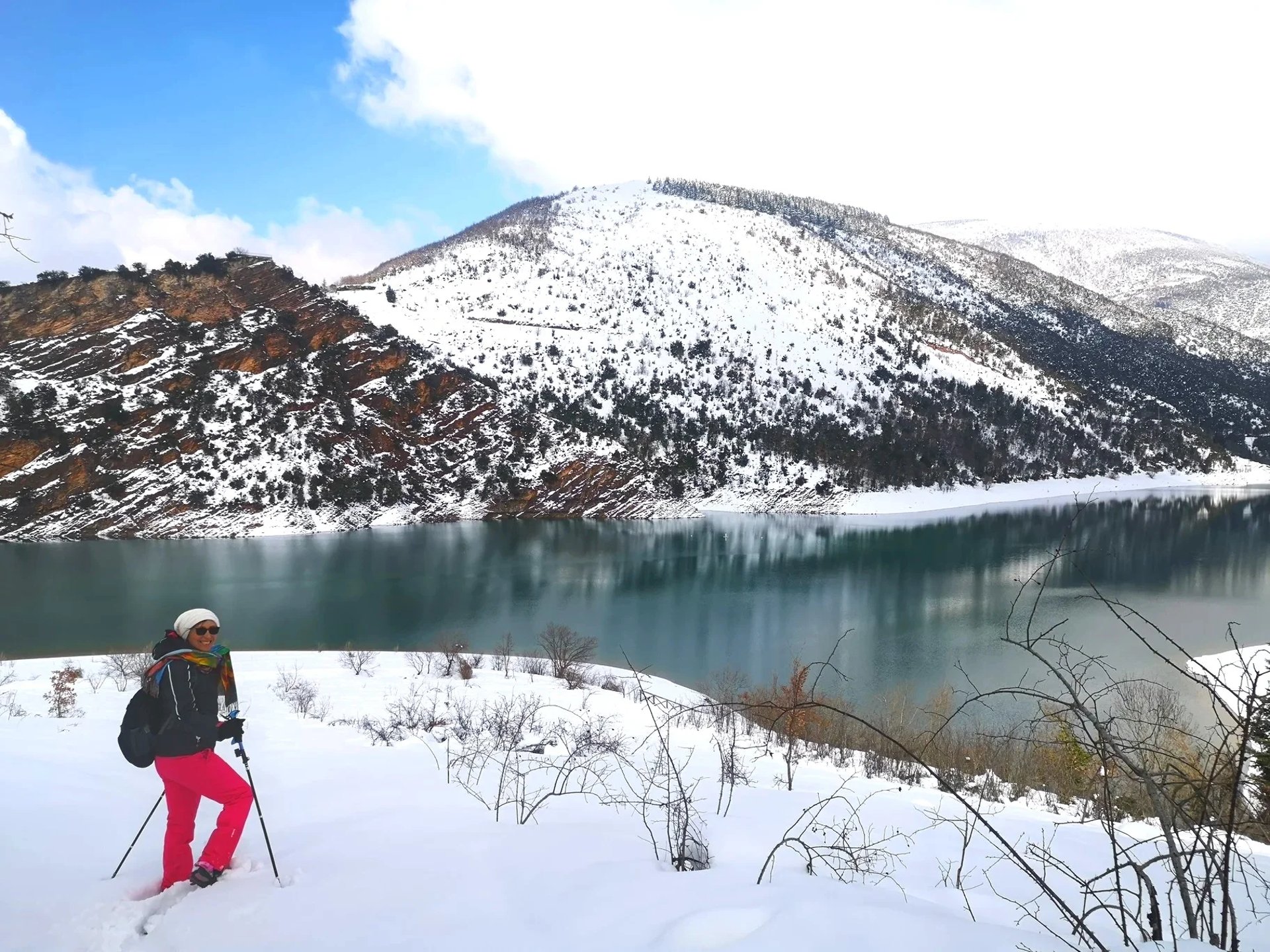 brown concrete building near green trees under blue sky during daytime