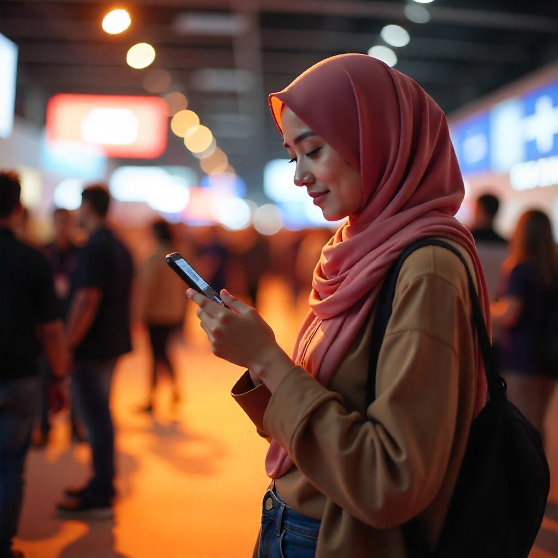 an abstract photo of a curved building with a blue sky in the background