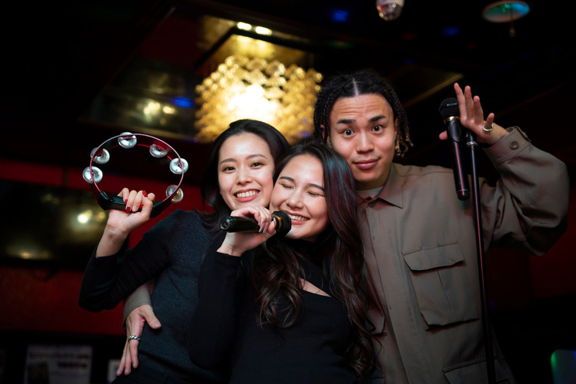 an abstract photo of a curved building with a blue sky in the background