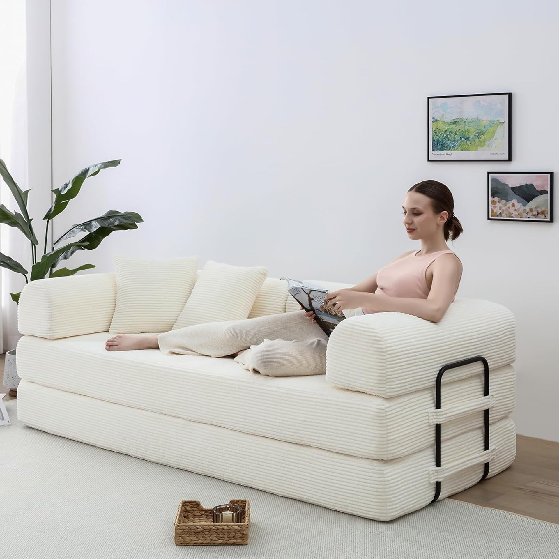 woman wearing yellow long-sleeved dress under white clouds and blue sky during daytime