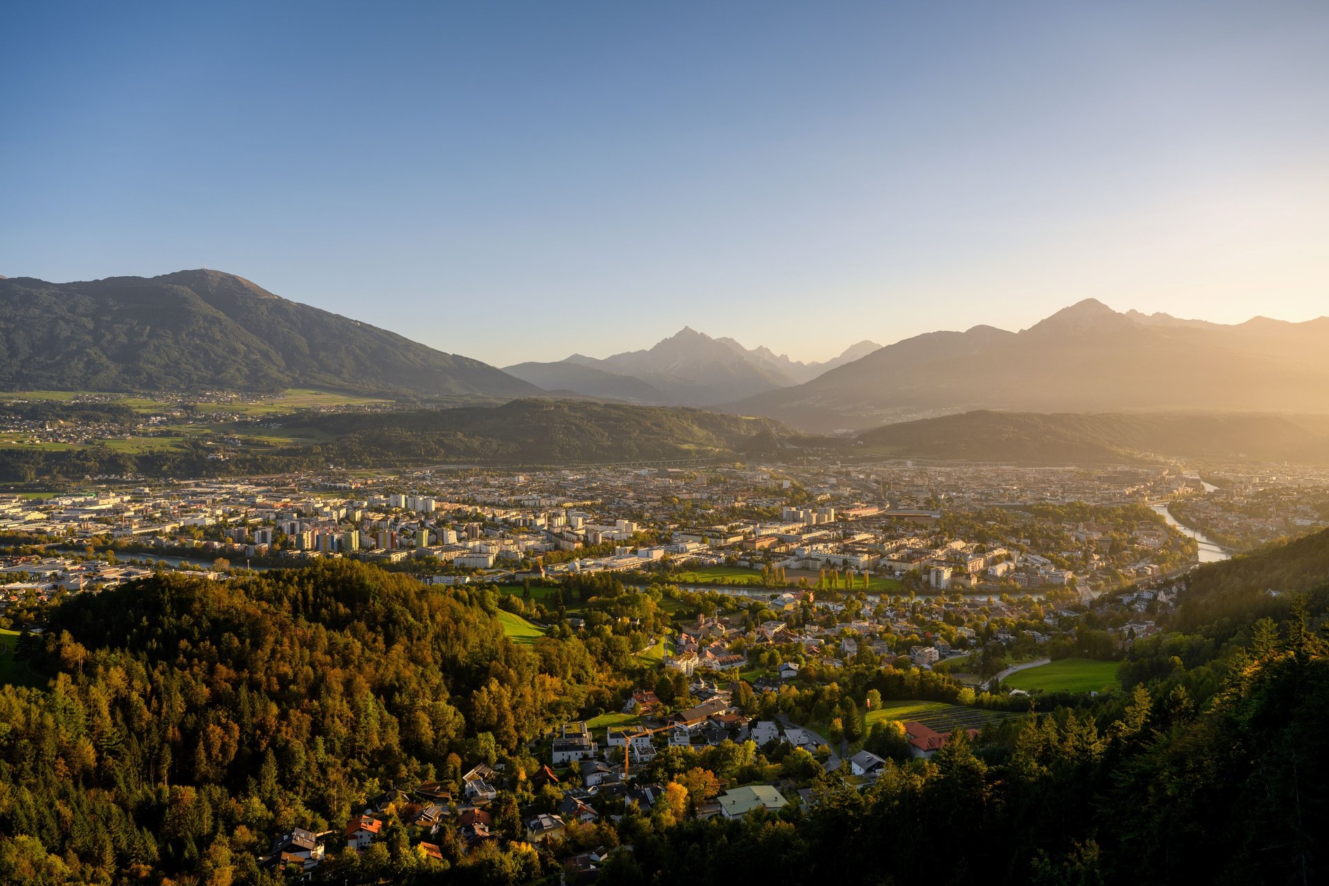 mountain range under blue sky