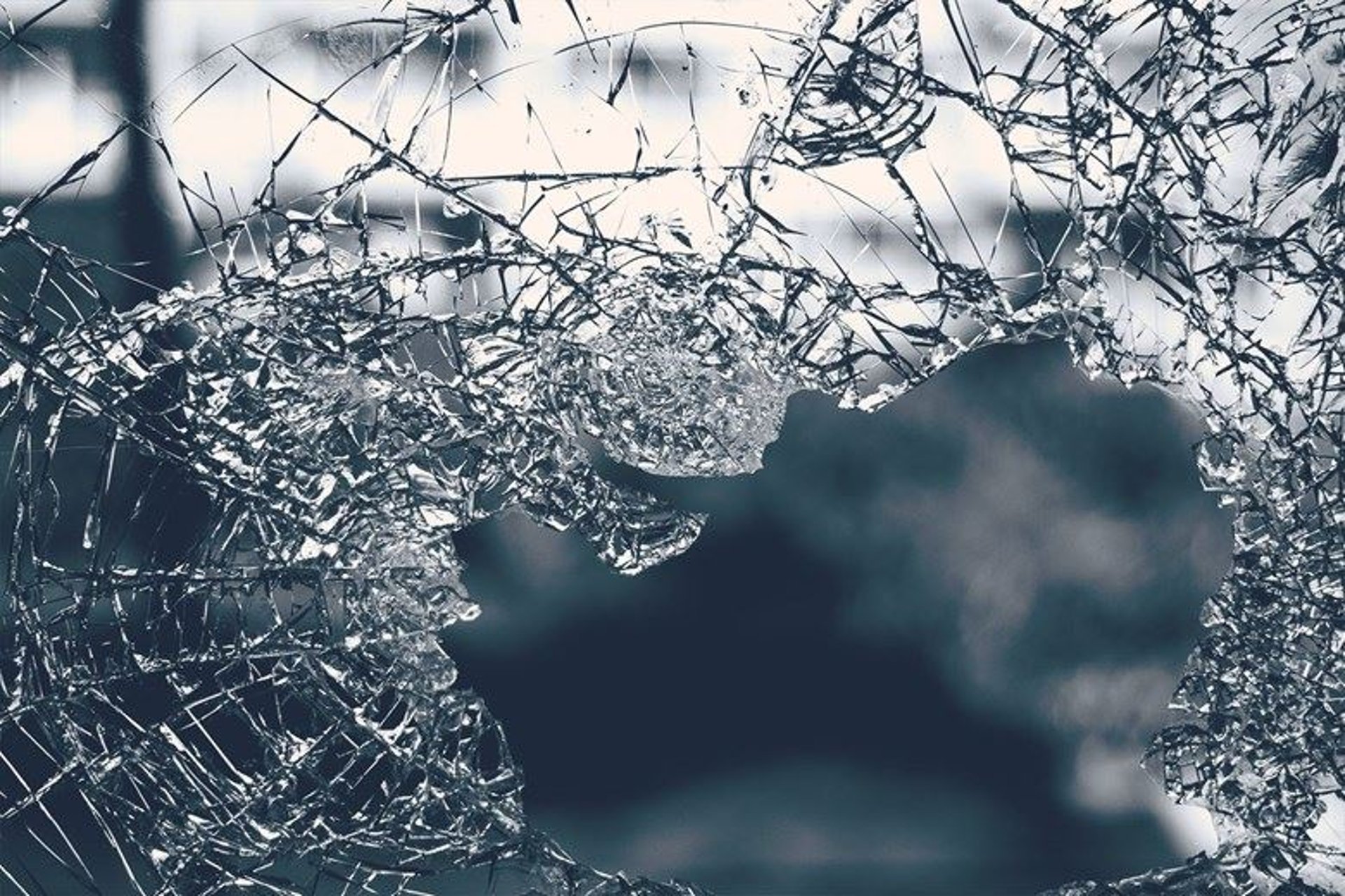 broken glass