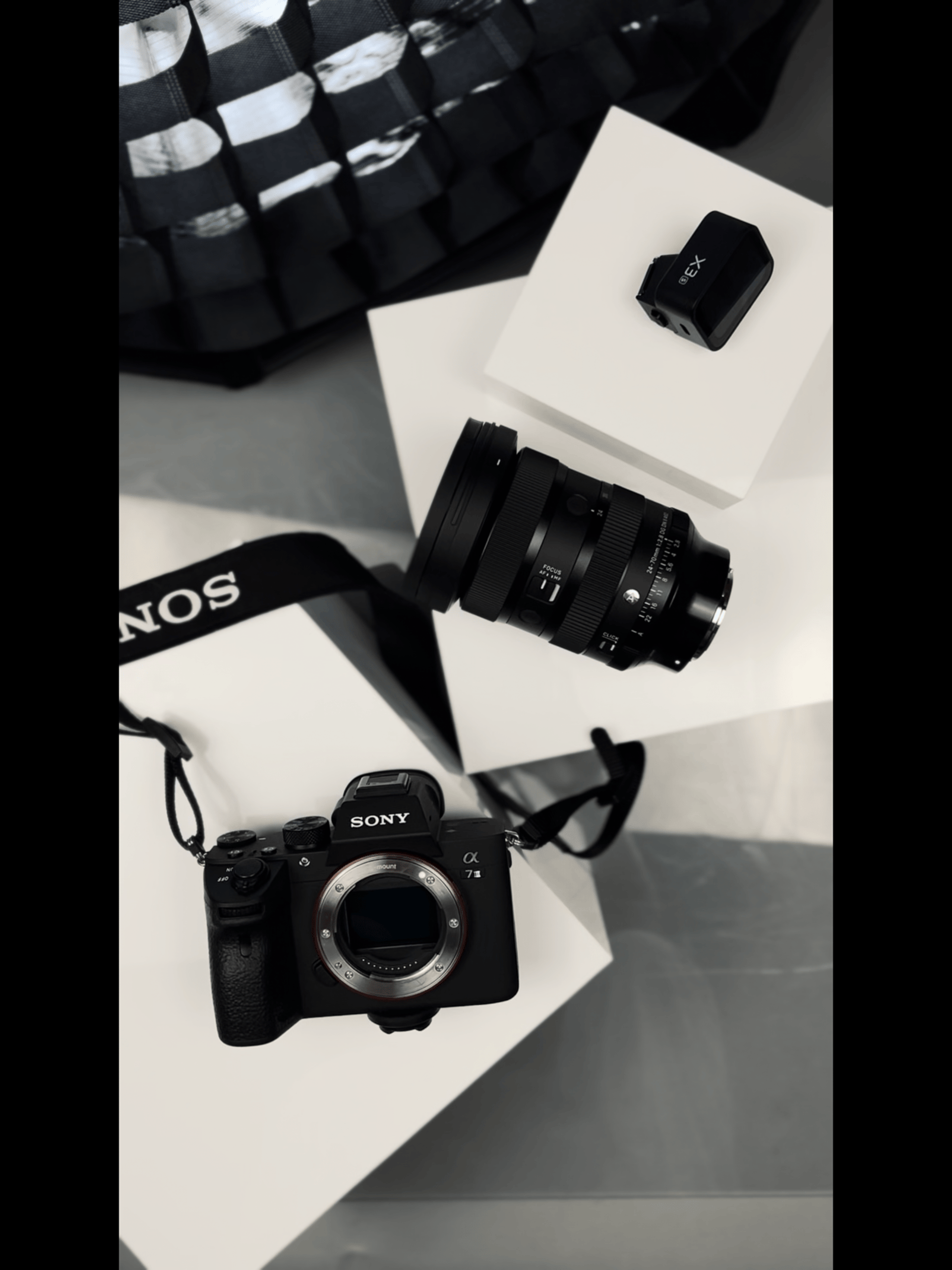 black nikon dslr camera on white printer paper