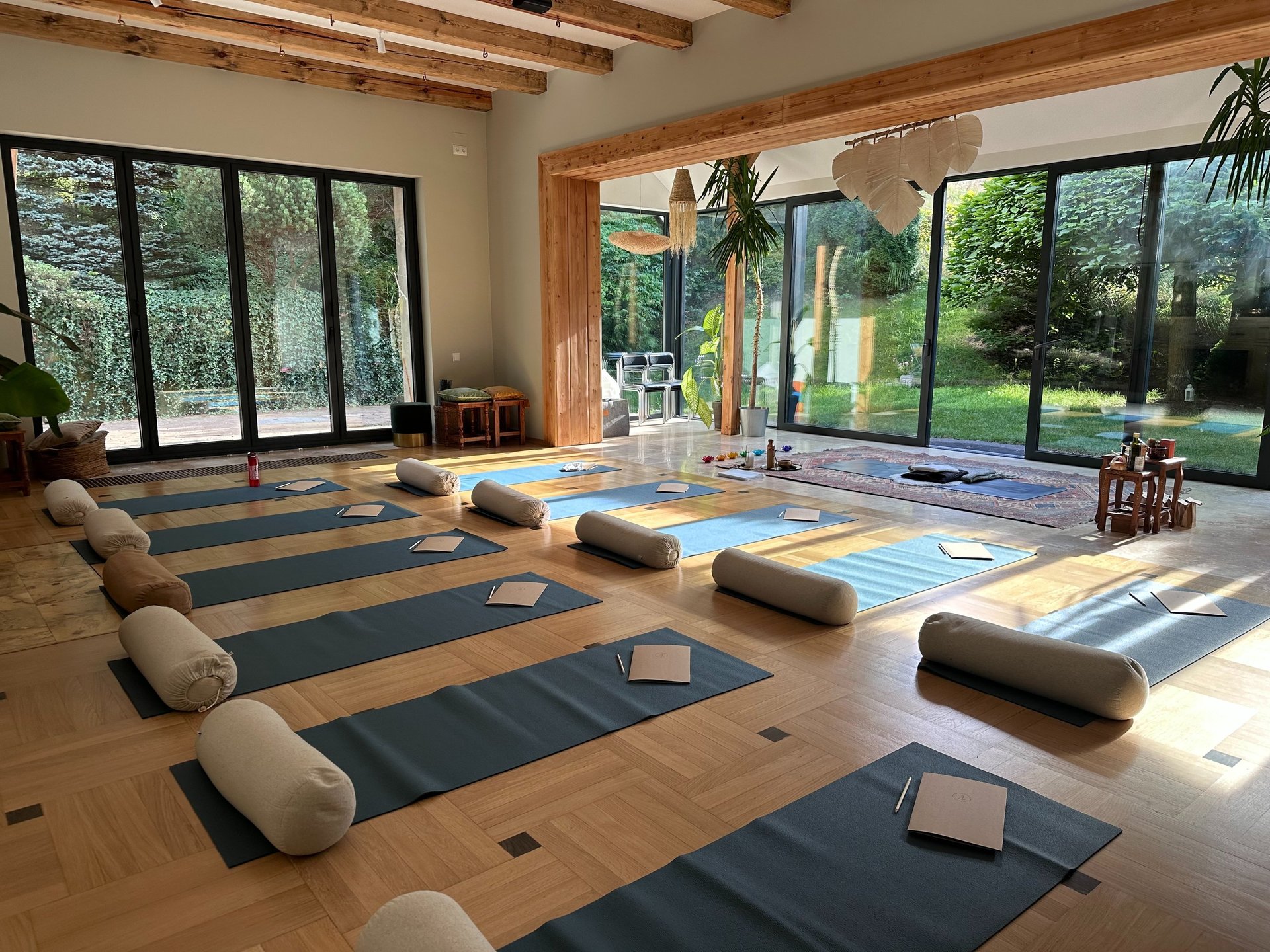 black blue and yellow textile