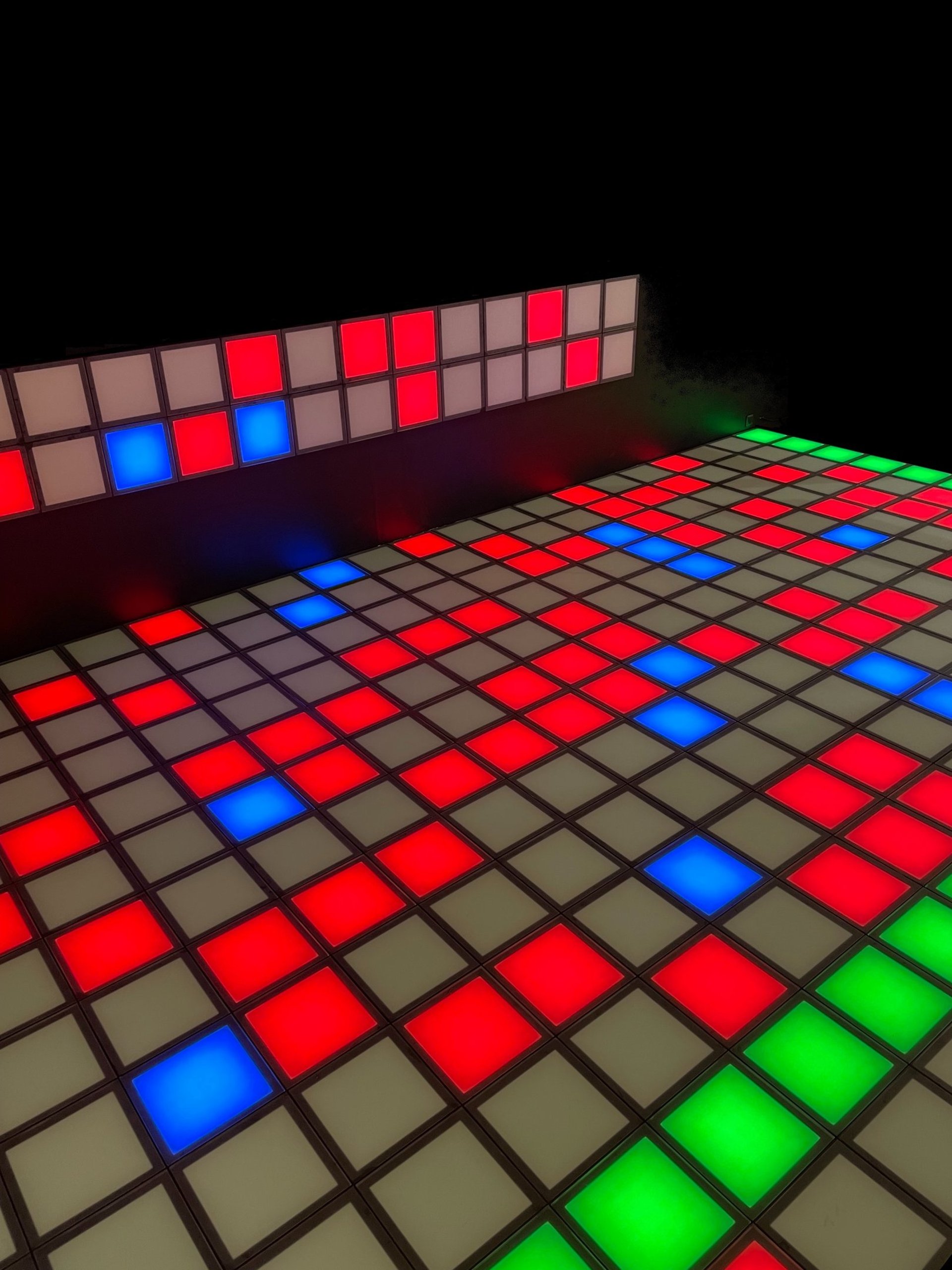 black blue and yellow textile