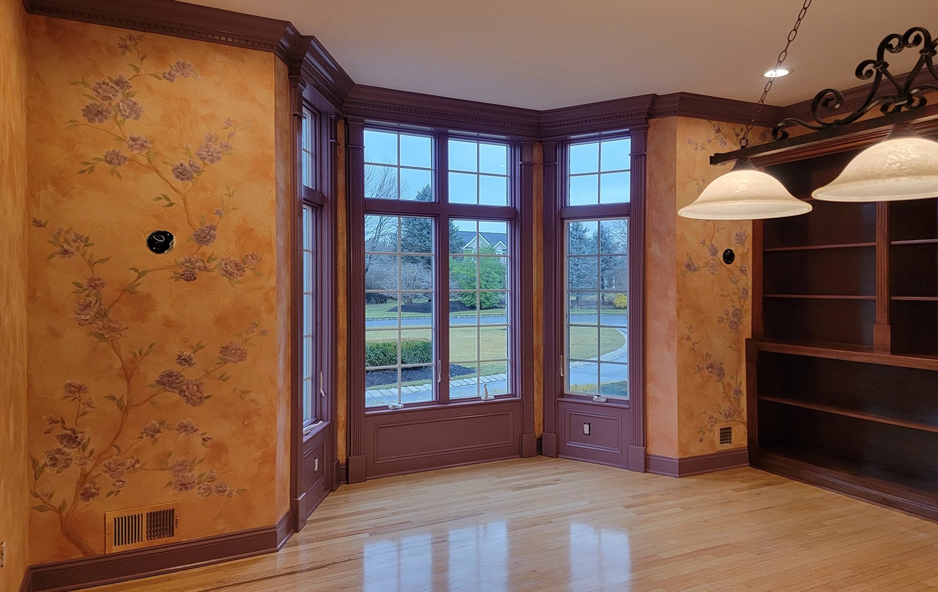 bespoke plaster finish by artworks by marcine in monmouth county nj