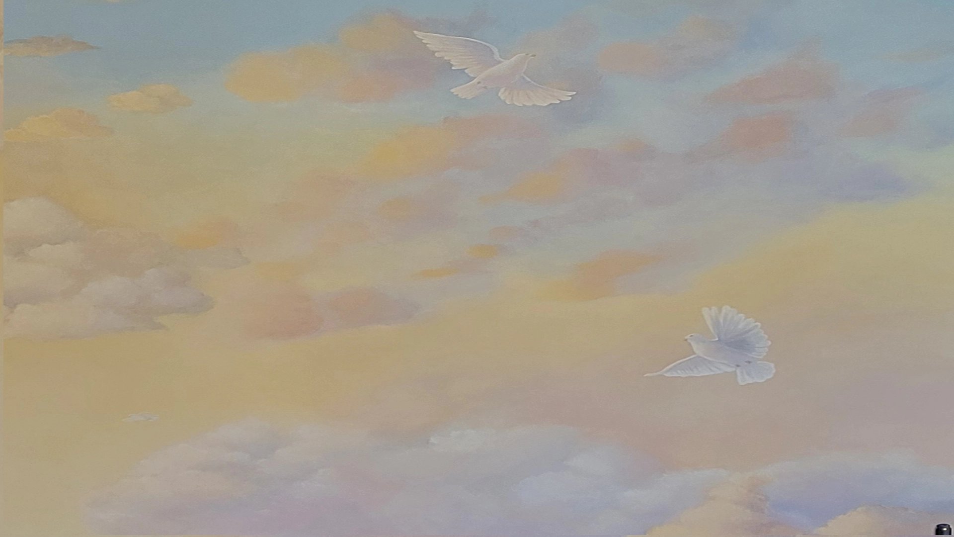 bespoke mural by Artworks by Marcine for a church in Princeton