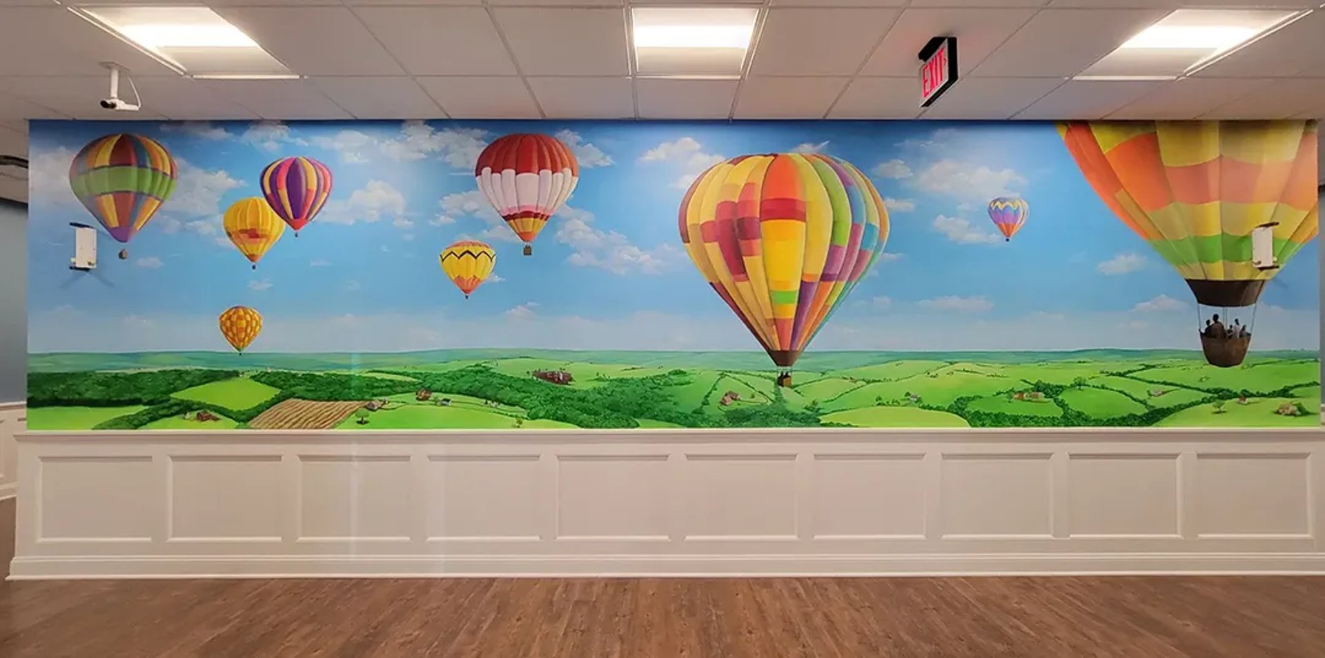 bespoke mural by marcine in warren nj