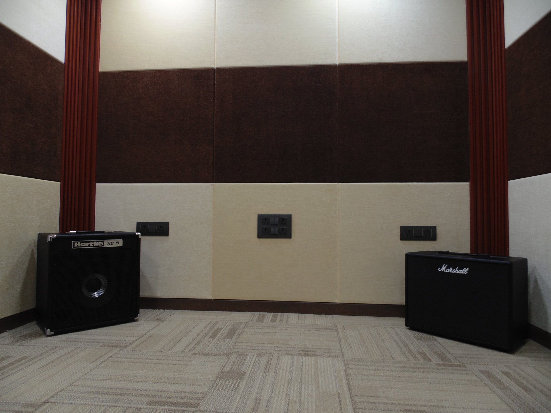 black and brown leather padded tub sofa