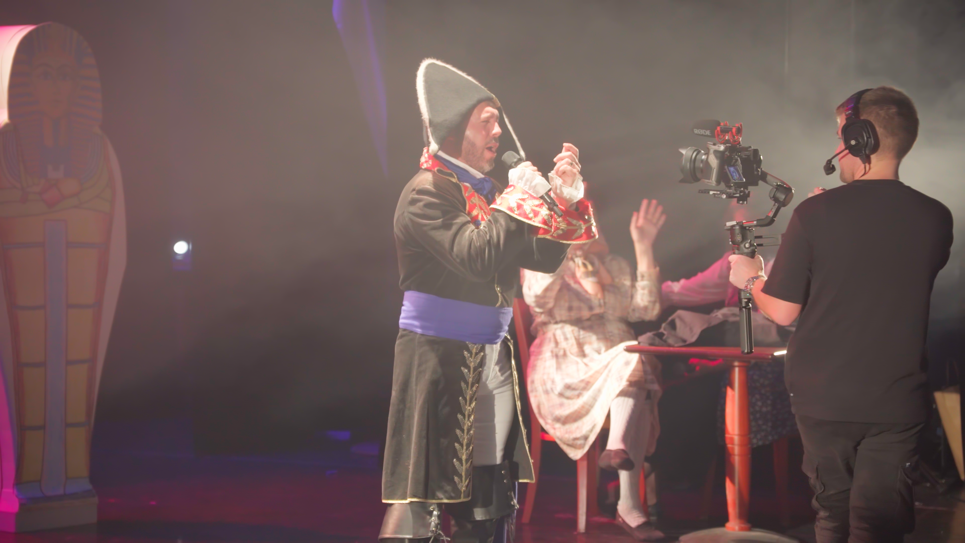 woman wearing yellow long-sleeved dress under white clouds and blue sky during daytime