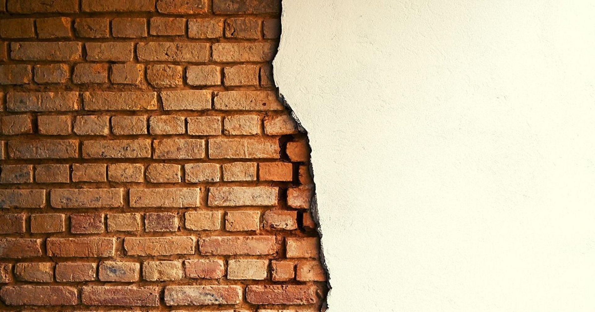 brown and white concrete blocks