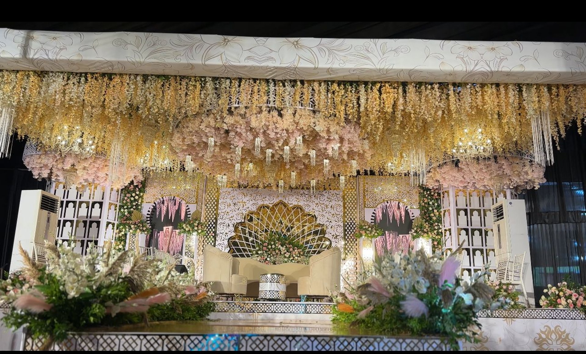 black and brown leather padded tub sofa