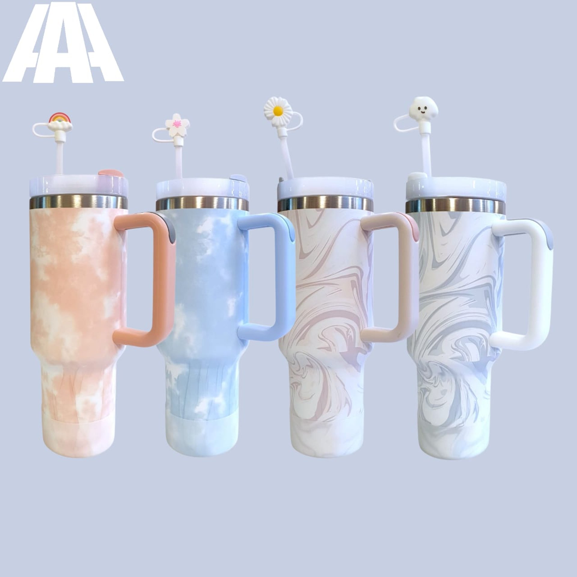 an abstract photo of a curved building with a blue sky in the background