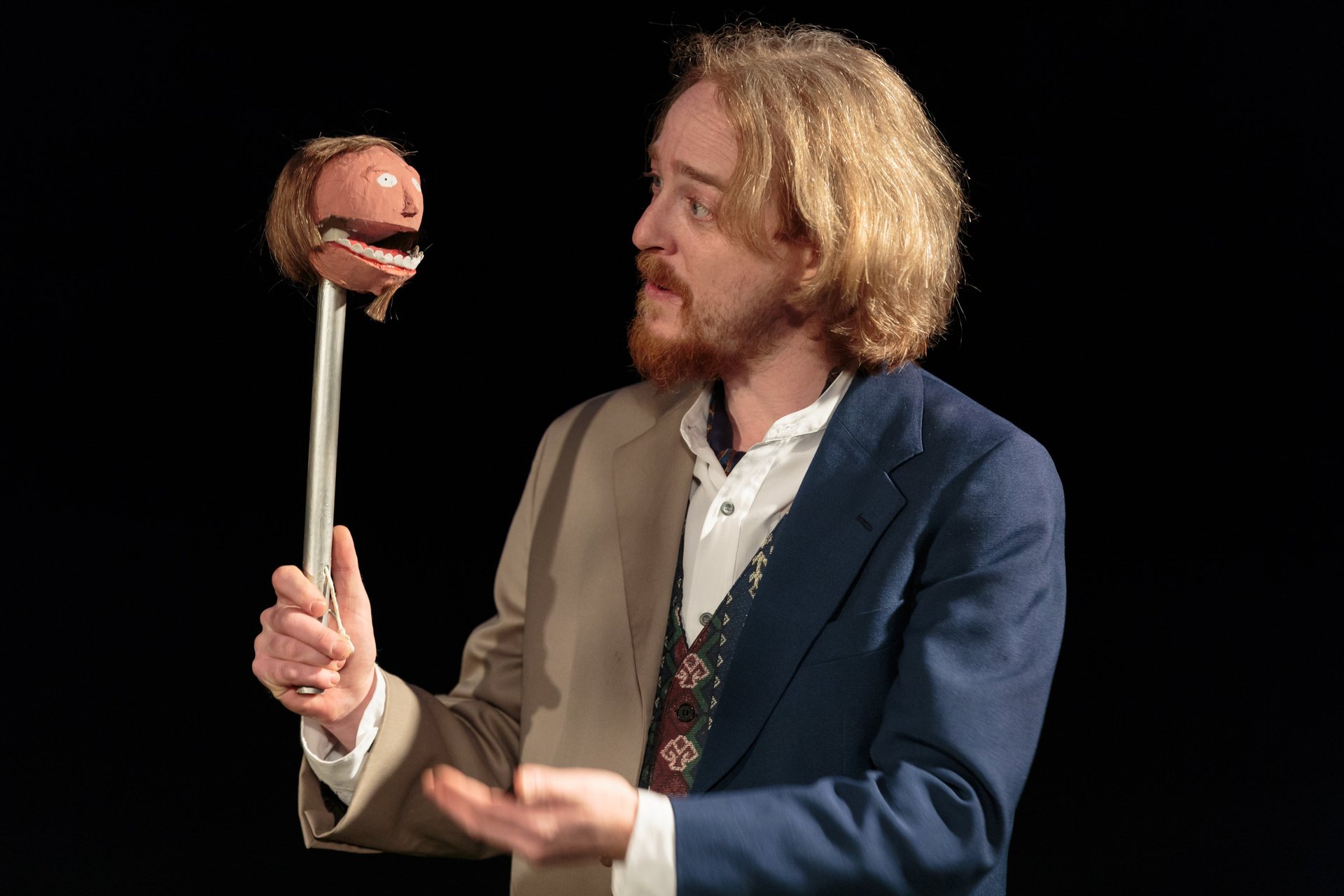 black and brown leather padded tub sofa