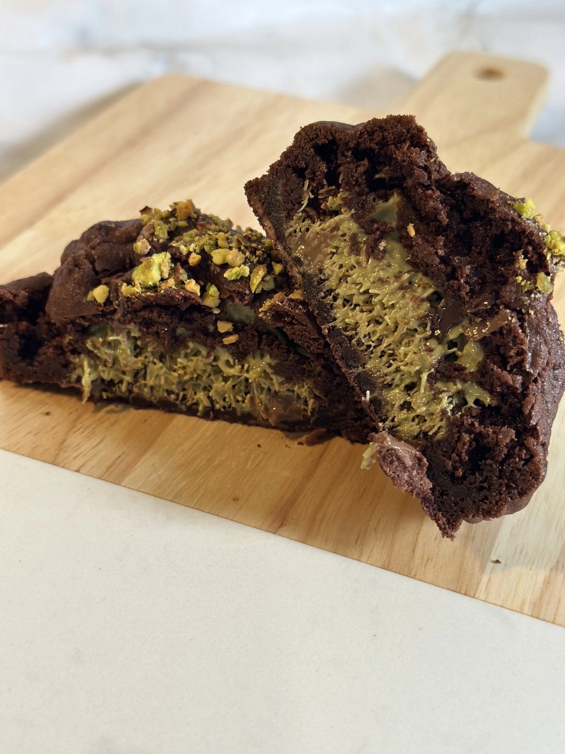 The Pistachio Knafeh Filled Cookie