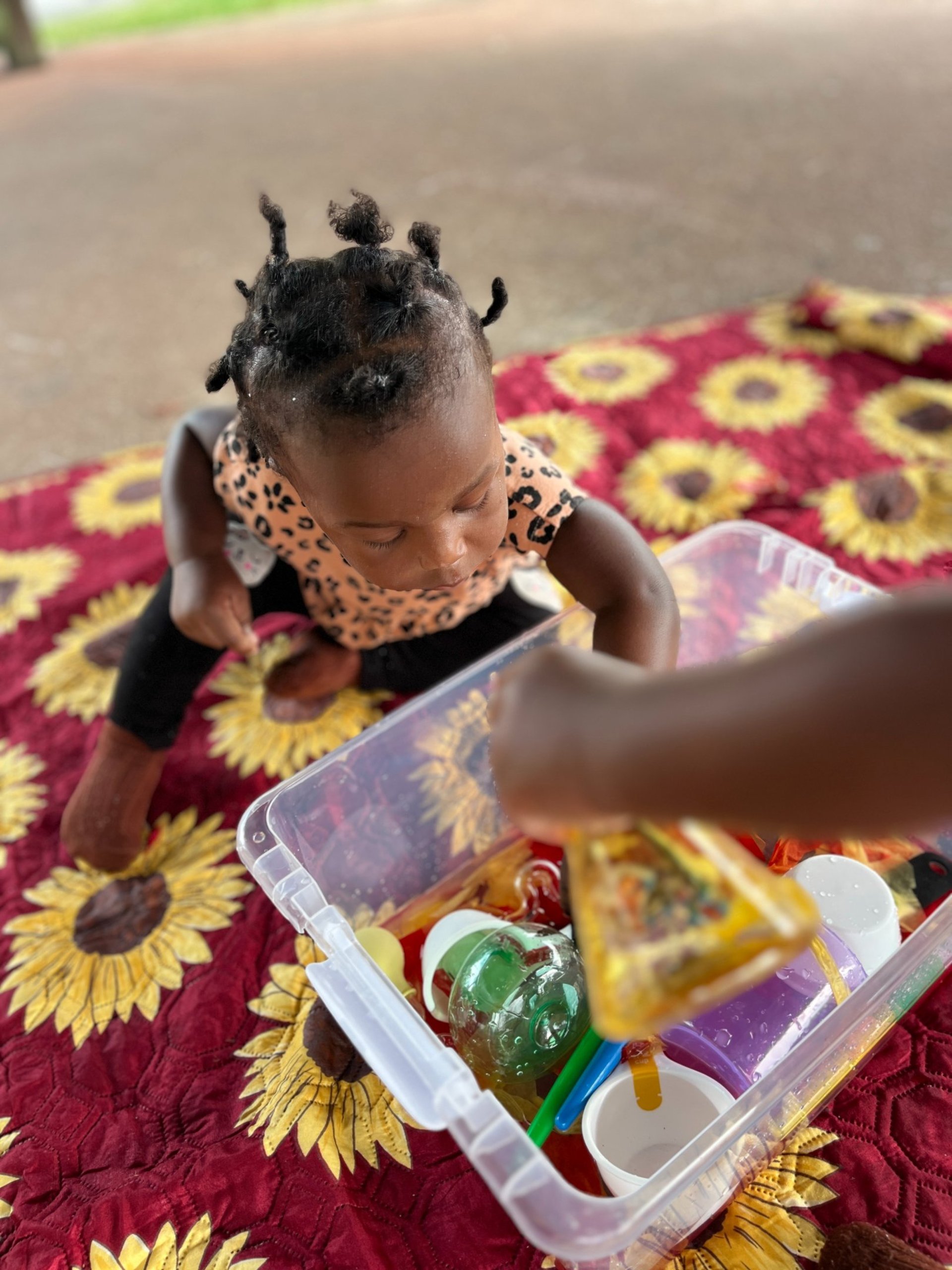 woman holding dried flower