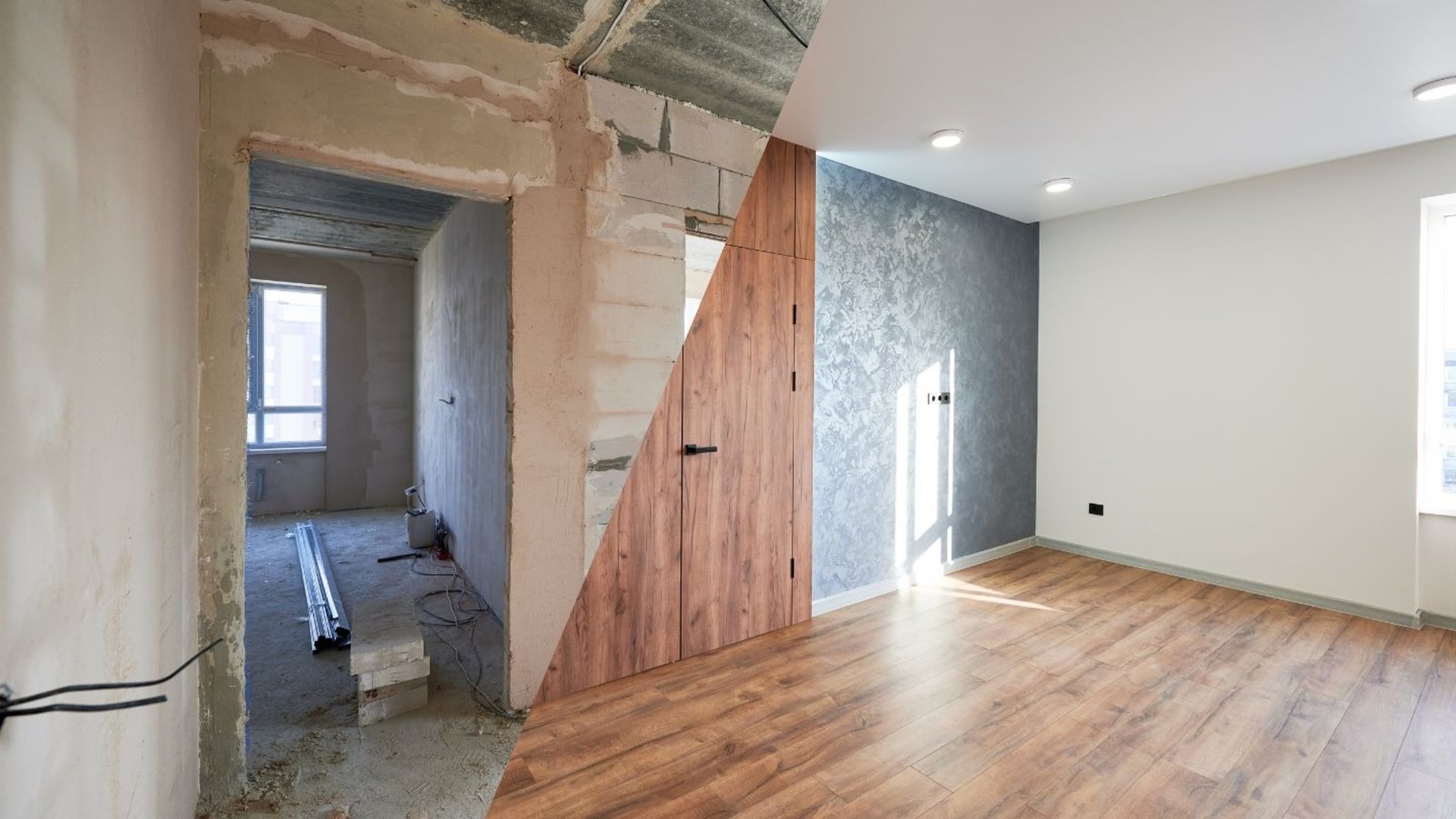 a modern house with a pool in front of it